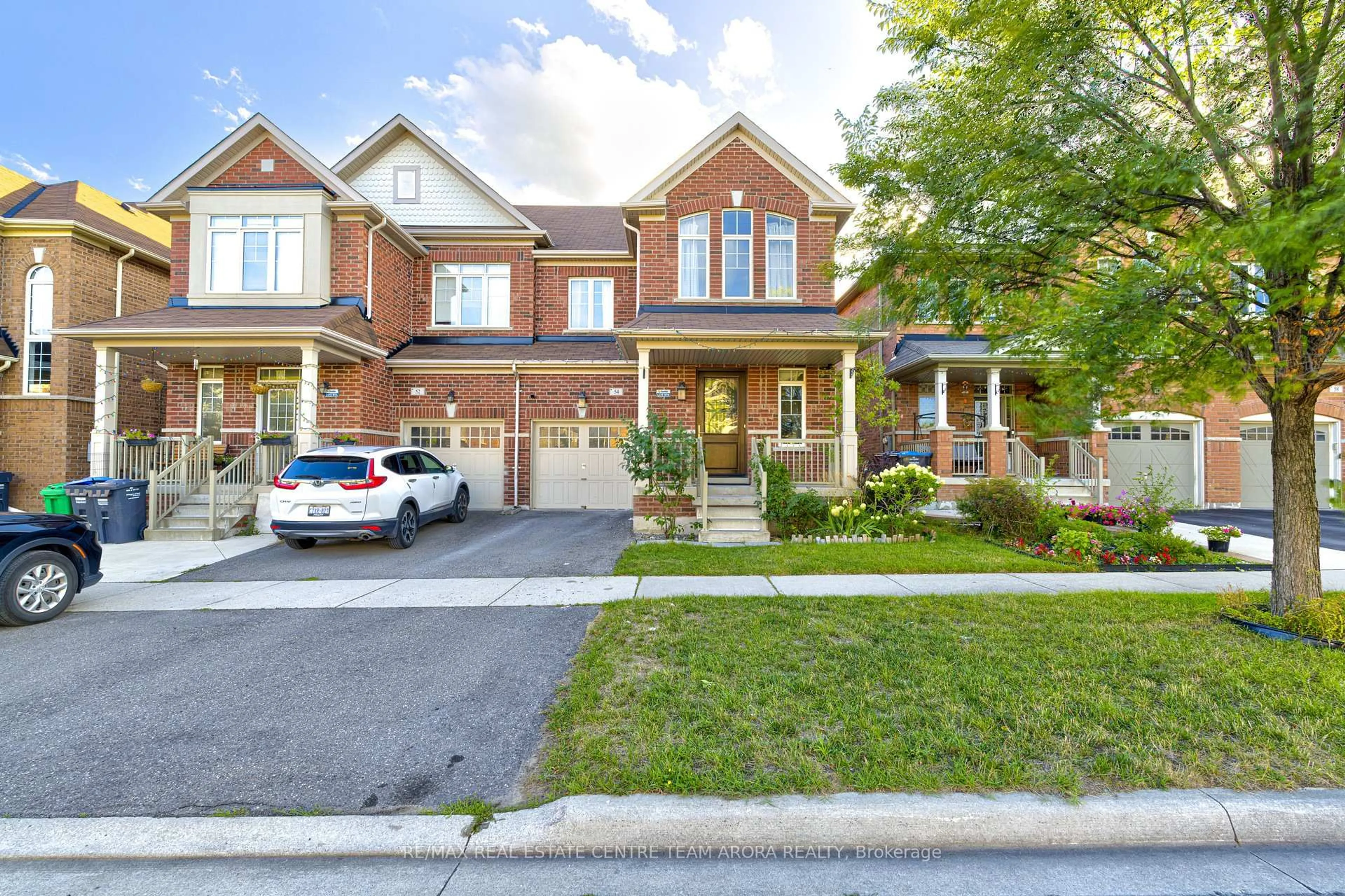 Home with brick exterior material, street for 54 Allegro Dr, Brampton Ontario L6Y 5Y6
