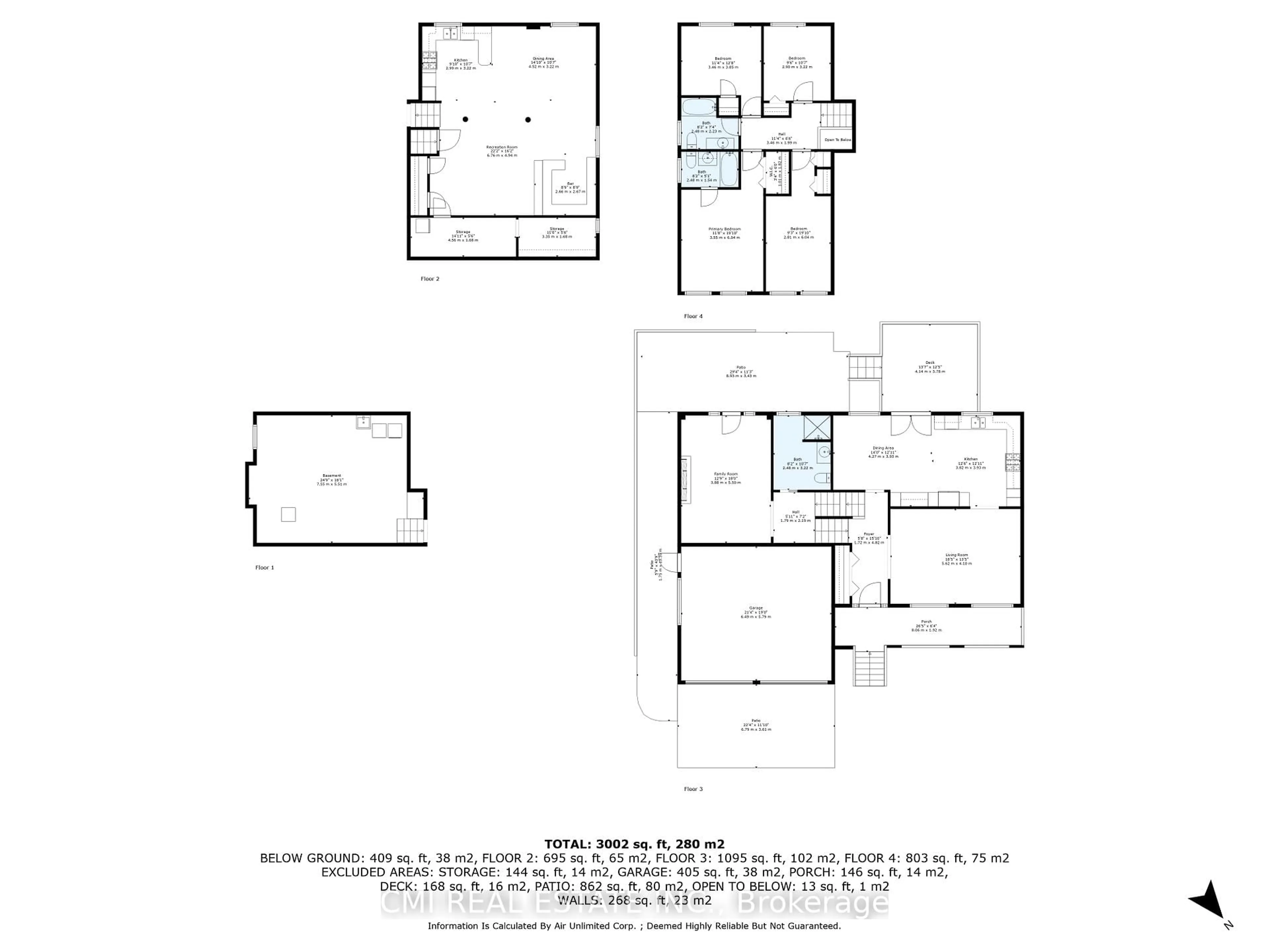 Floor plan for 698 Hillman Cres, Mississauga Ontario L4Y 2H9