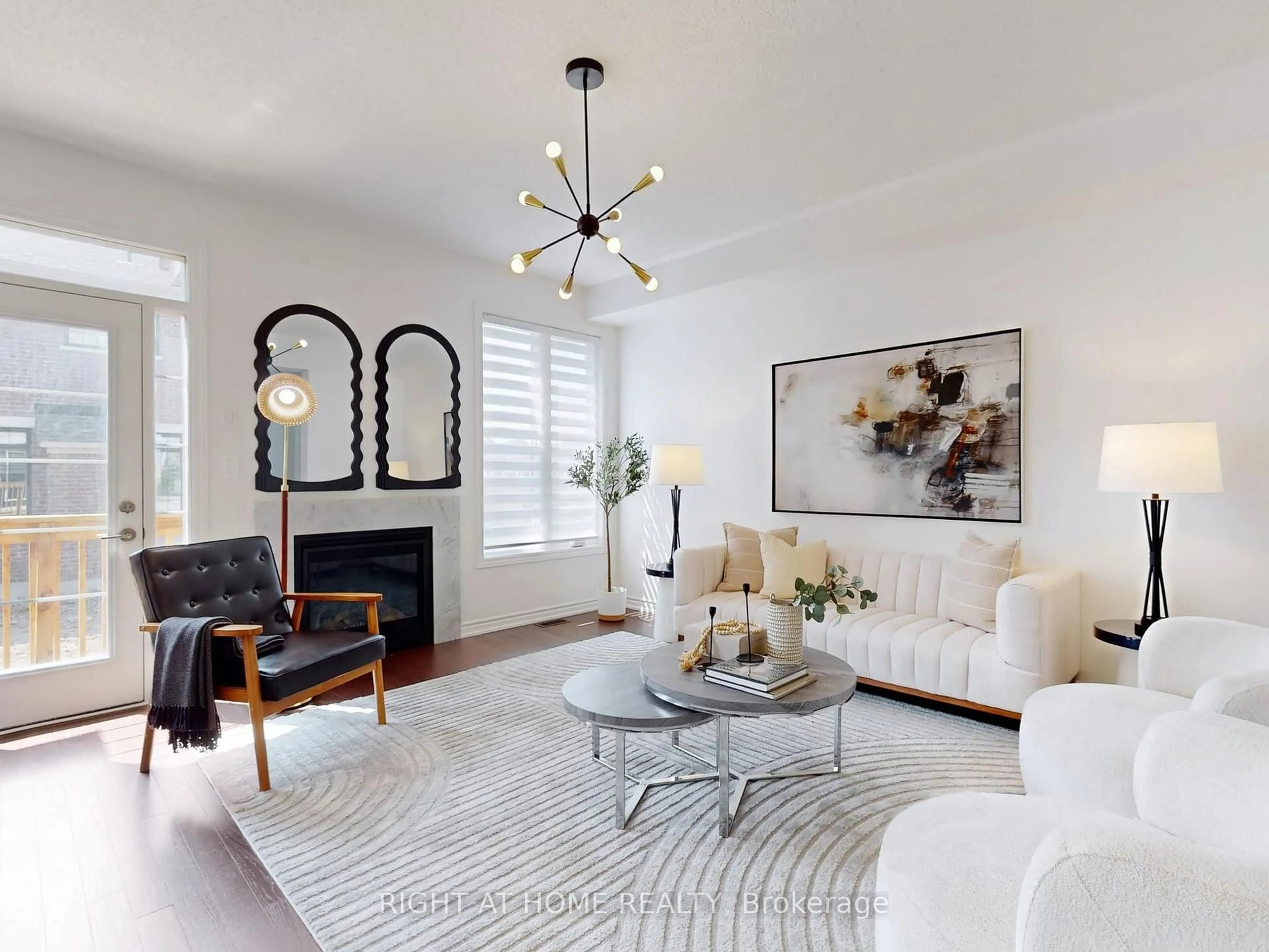 Living room with furniture, unknown for 328 Bergamot Ave, Milton Ontario L9E 1Y8