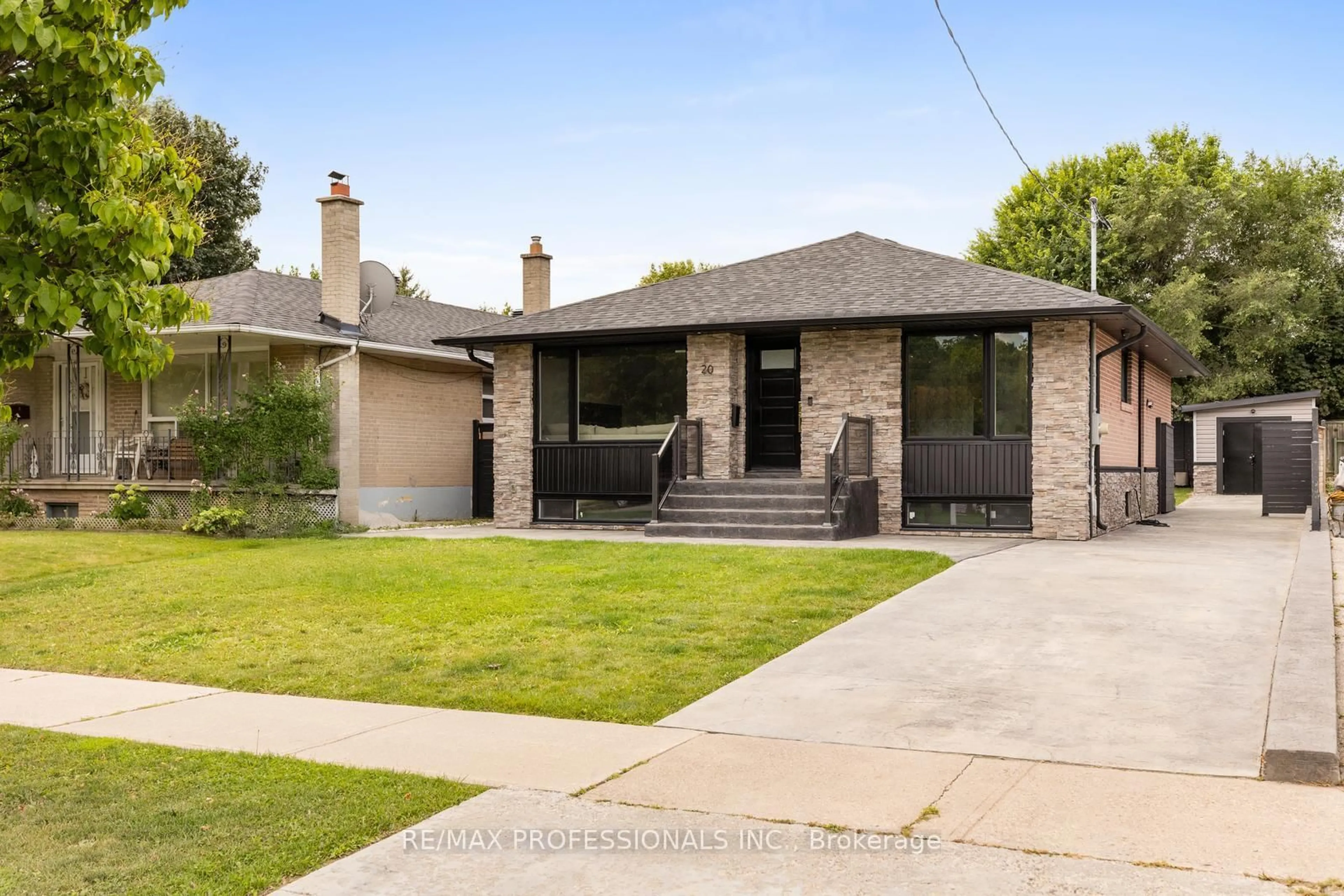 Home with brick exterior material, street for 20 Bradbury Cres, Toronto Ontario M9C 4B2
