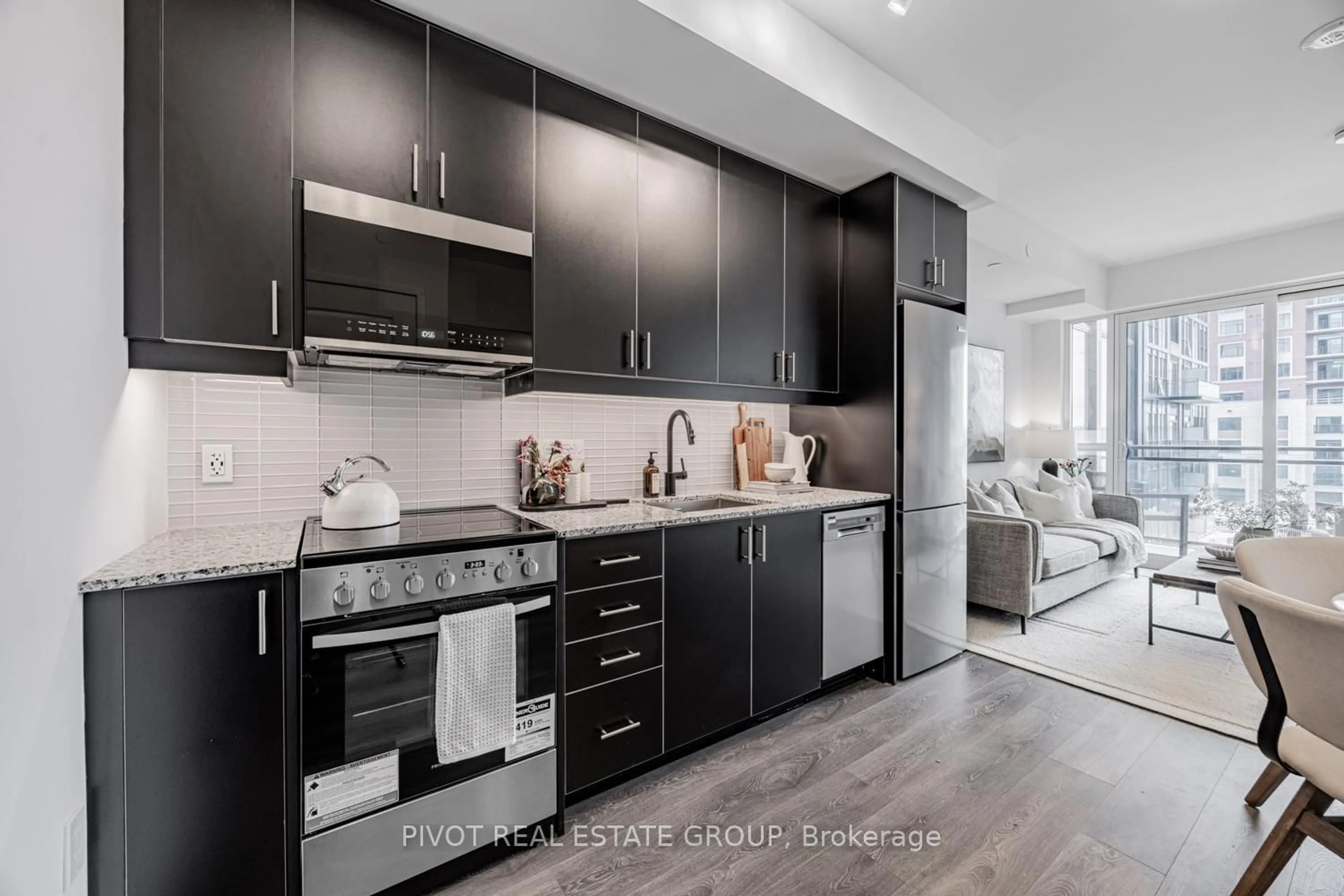 Open concept kitchen, unknown for 2343 Khalsa Gate #440, Oakville Ontario L6M 5R6