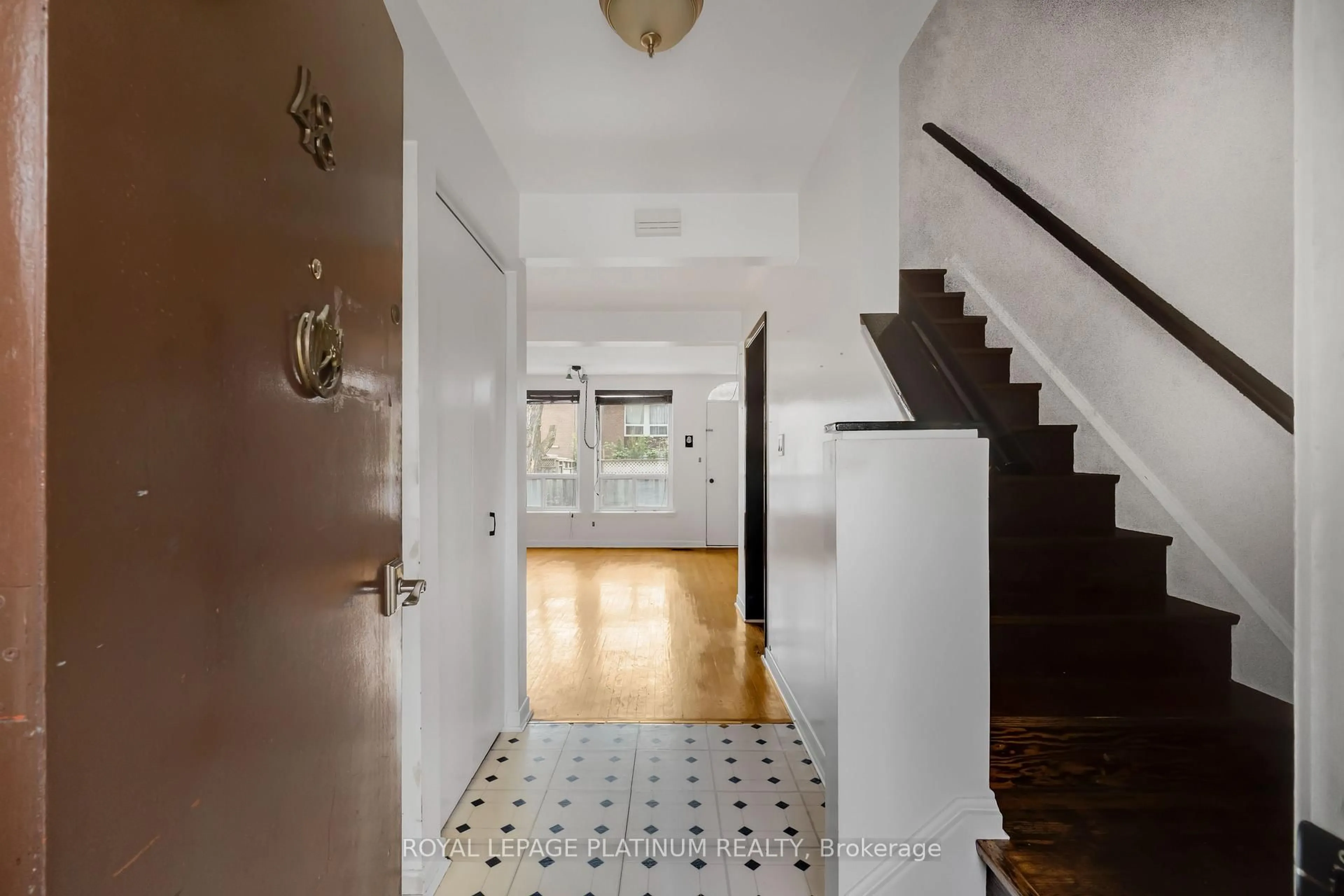 Indoor foyer for 246 John Garland Blvd #48, Toronto Ontario M9V 1N8
