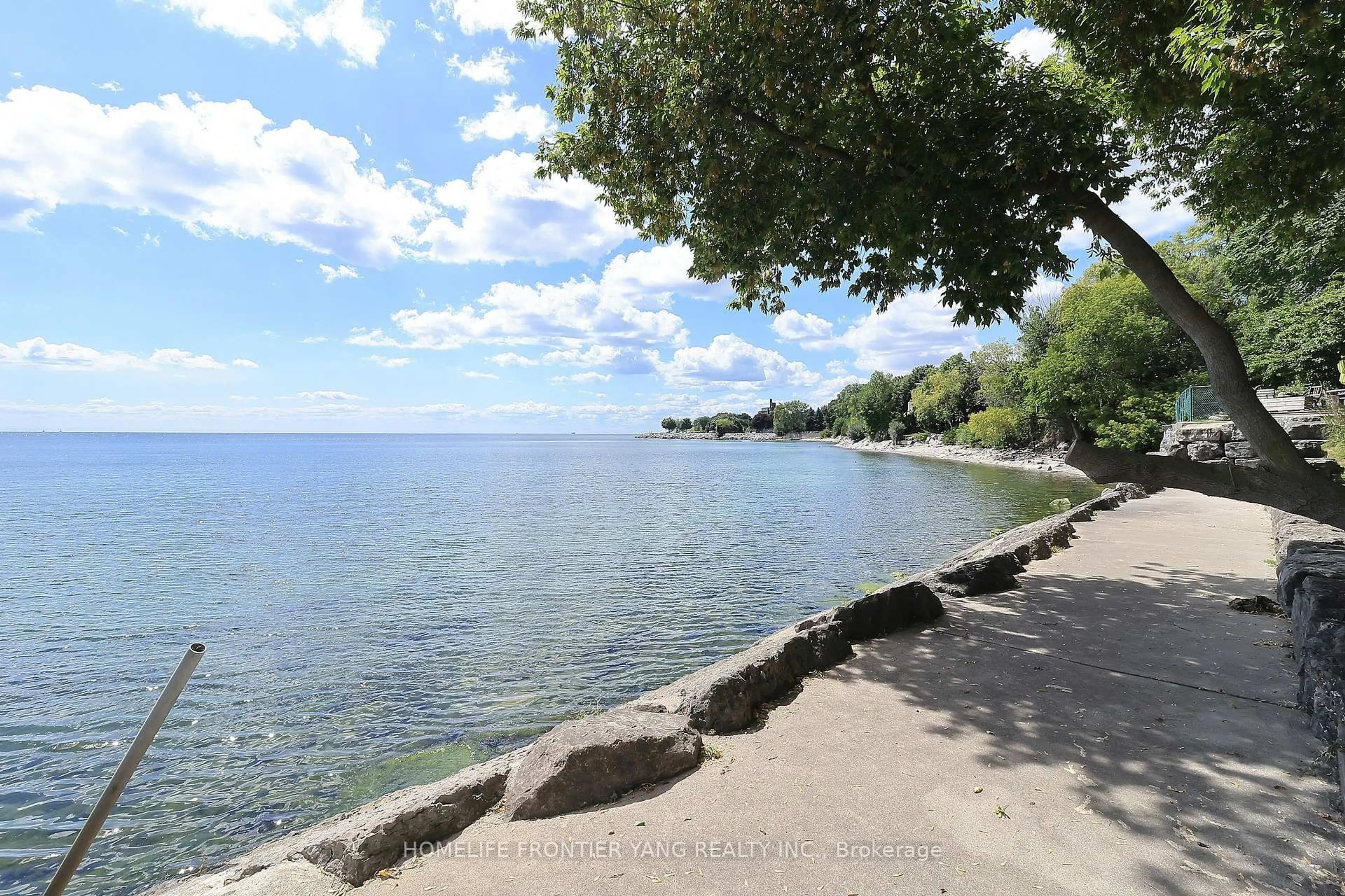 Patio, water/lake/river/ocean view for 2697 Lake Shore Blvd #21, Toronto Ontario M8V 1G6