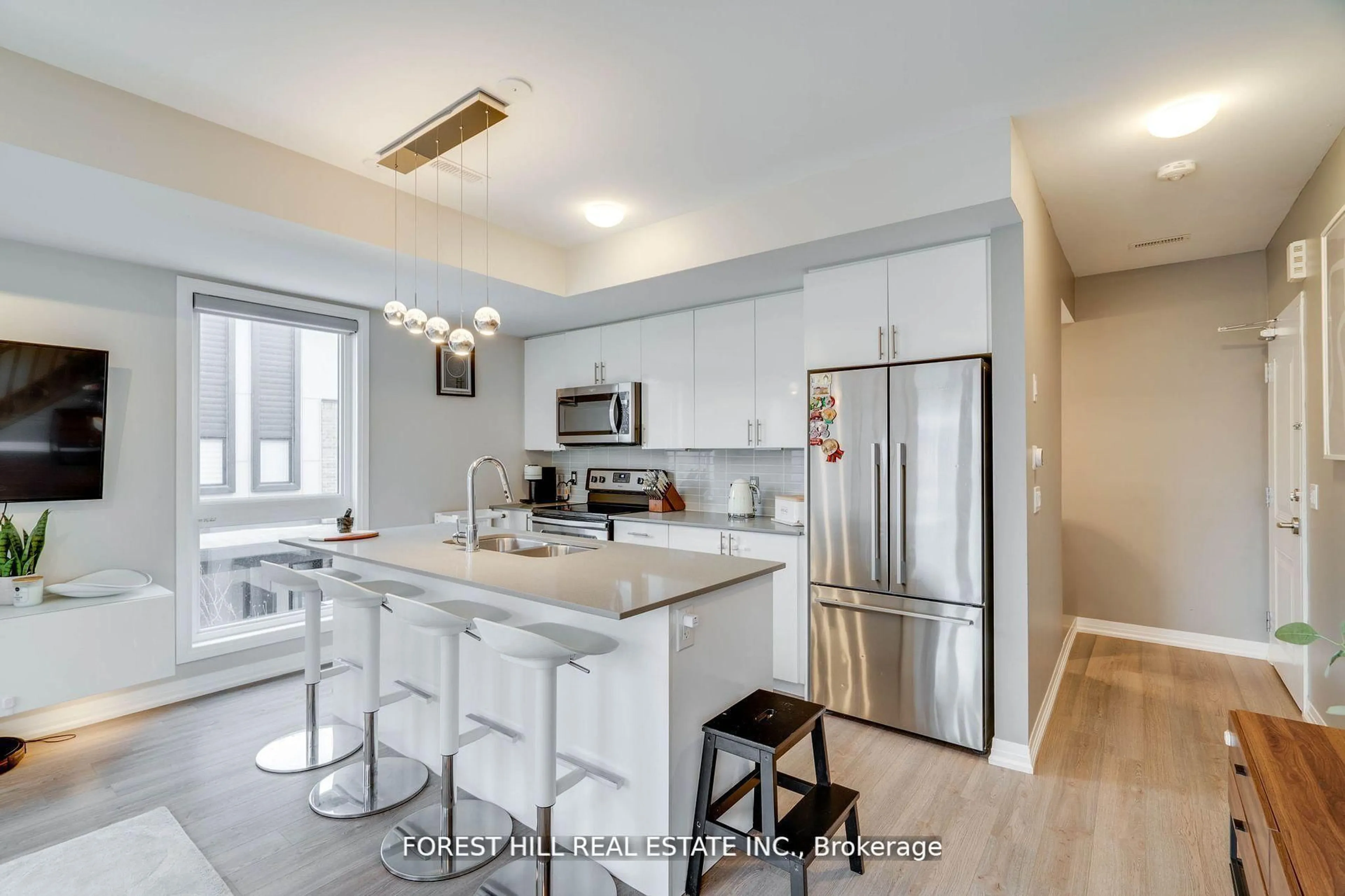 Open concept kitchen, unknown for 1210 Main St #208, Milton Ontario L9T 9K8