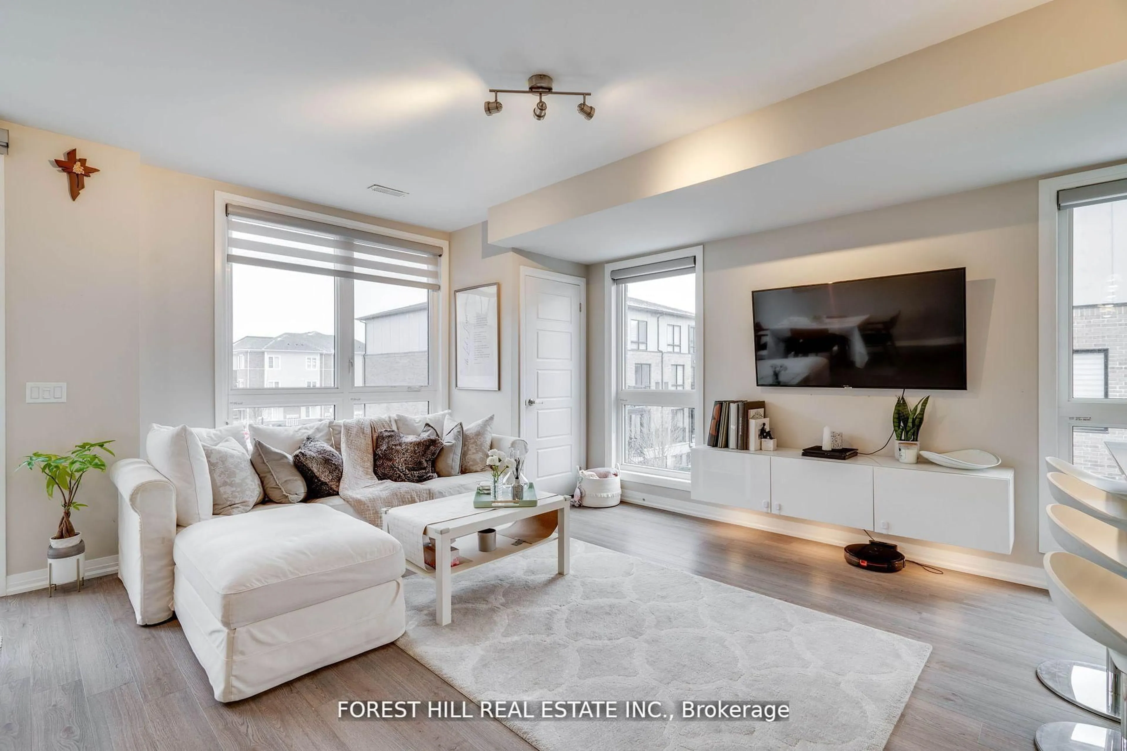 Living room with furniture, unknown for 1210 Main St #208, Milton Ontario L9T 9K8