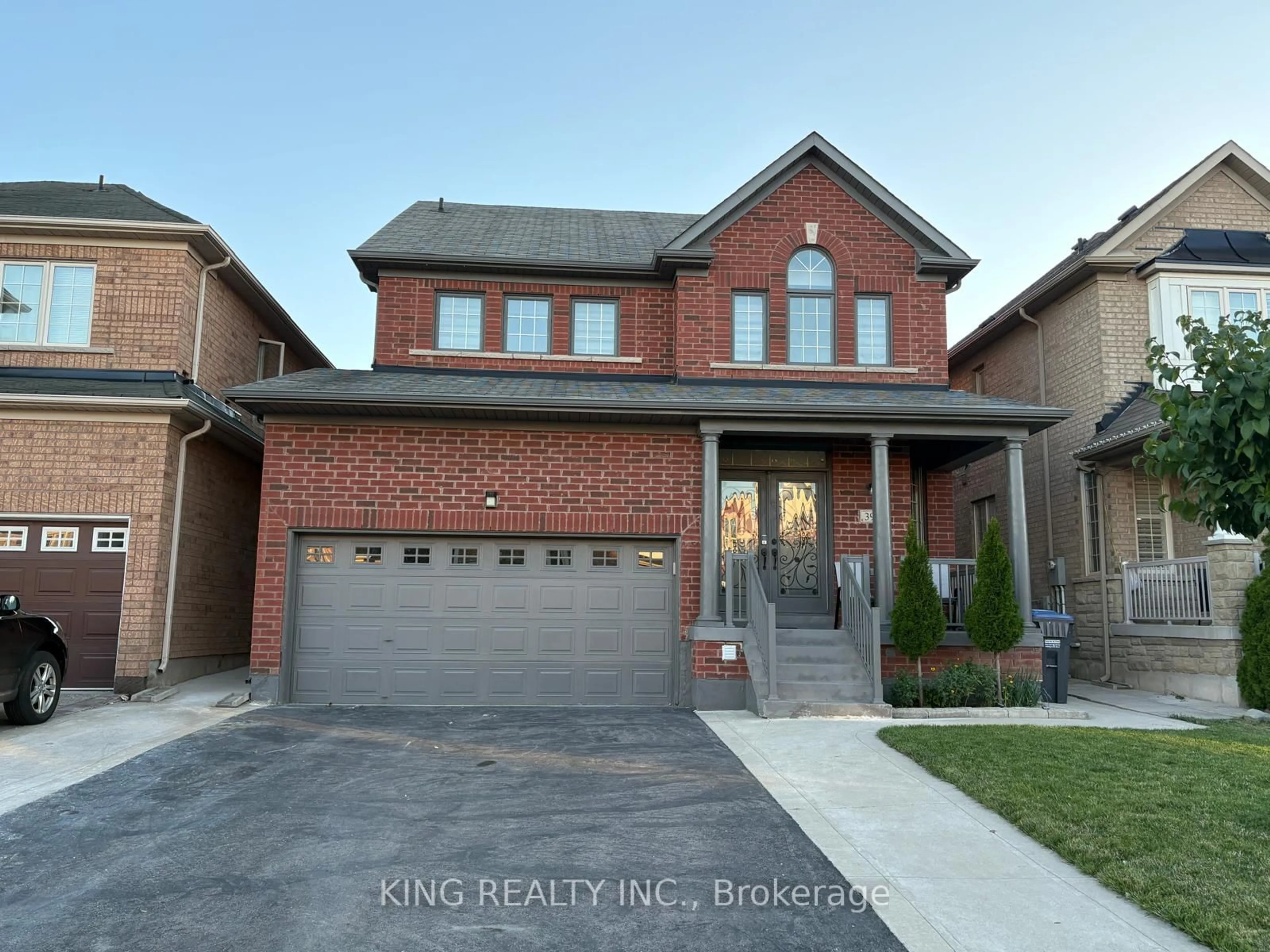 Home with brick exterior material, street for 398 Sunny Meadow Blvd, Brampton Ontario L6R 0N9