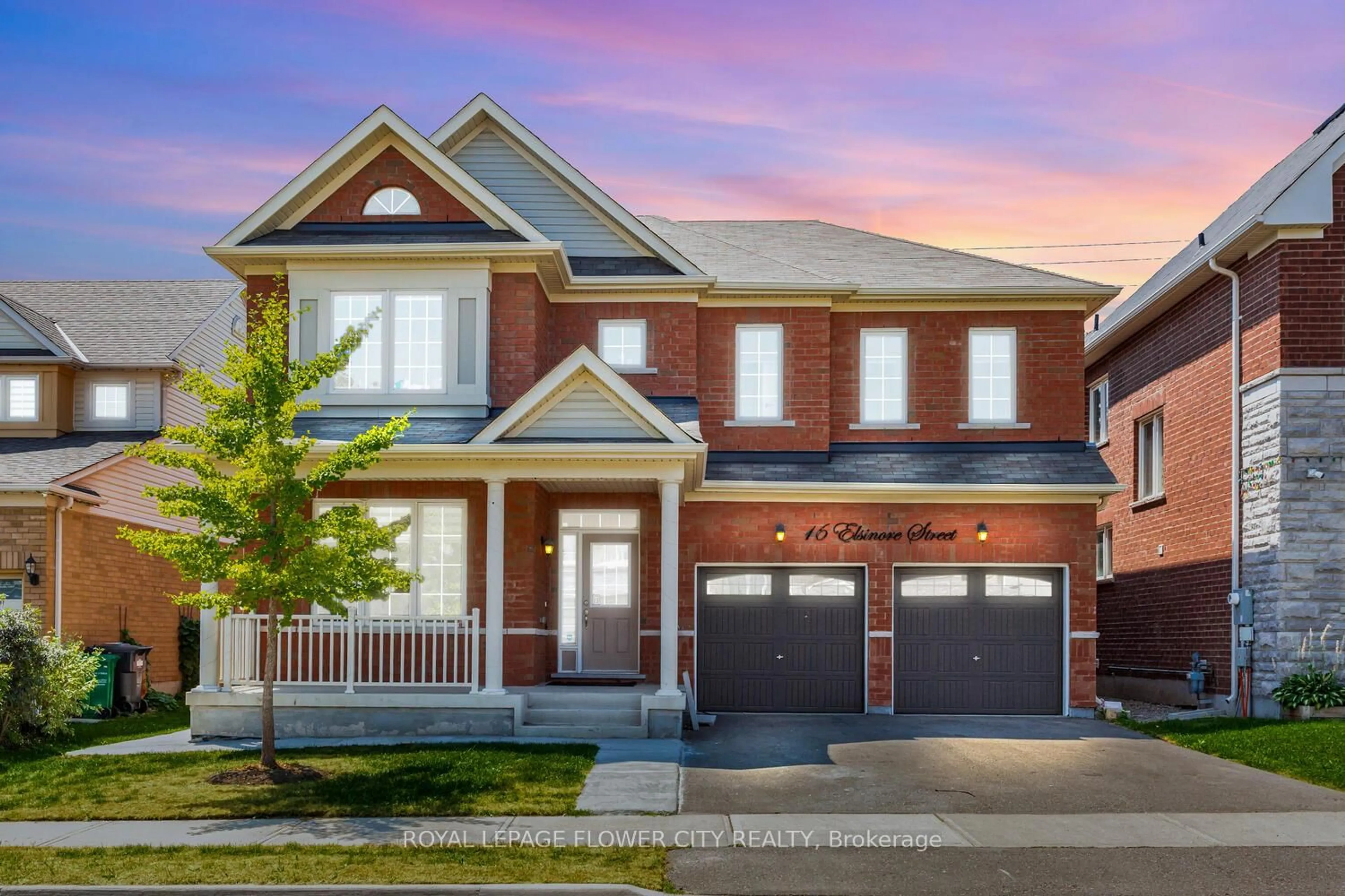 Home with brick exterior material, street for 16 Elsinore St, Brampton Ontario L7A 1P2