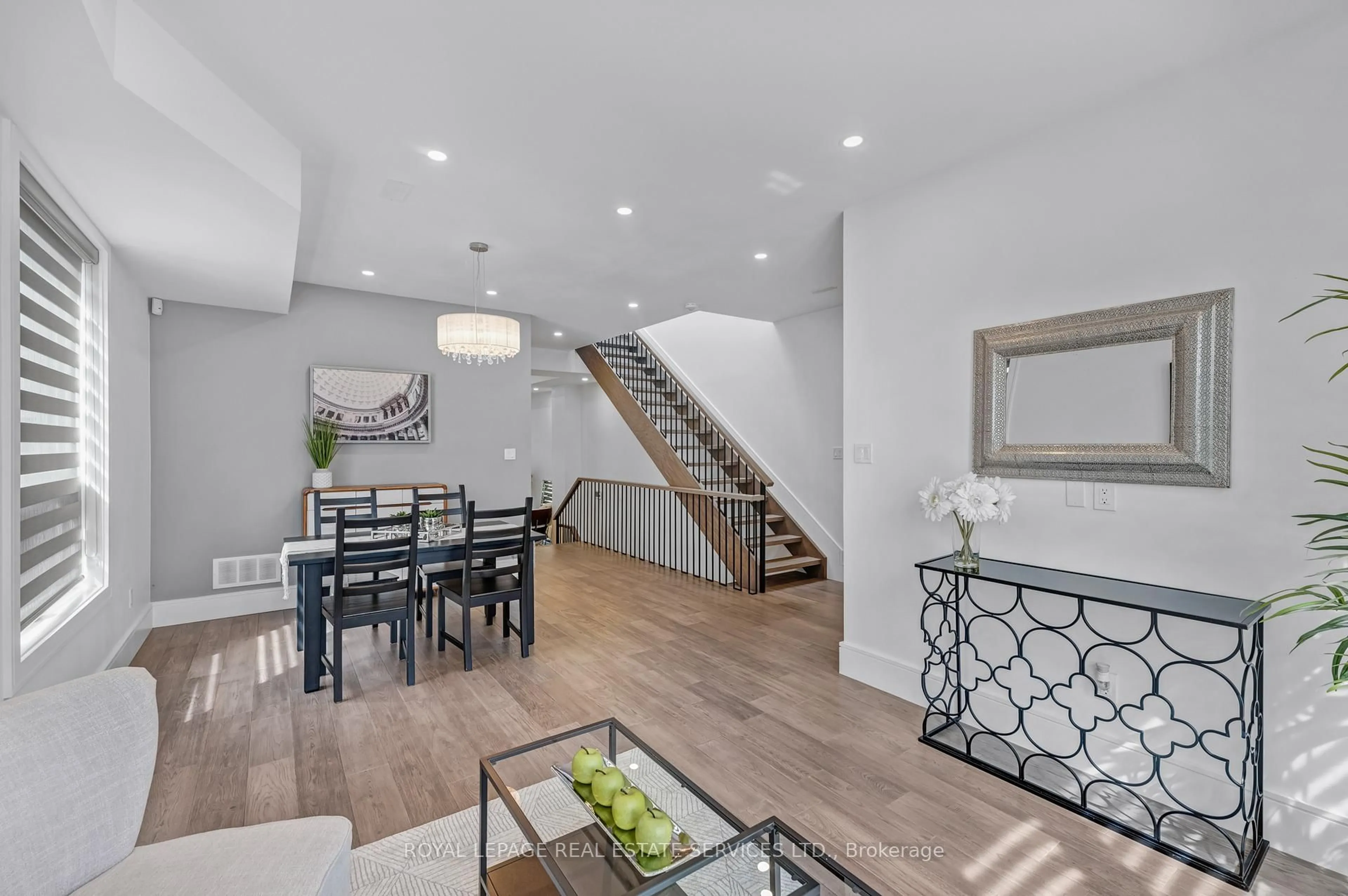 Living room with furniture, unknown for 8 Branch Ave, Toronto Ontario M8W 1M7