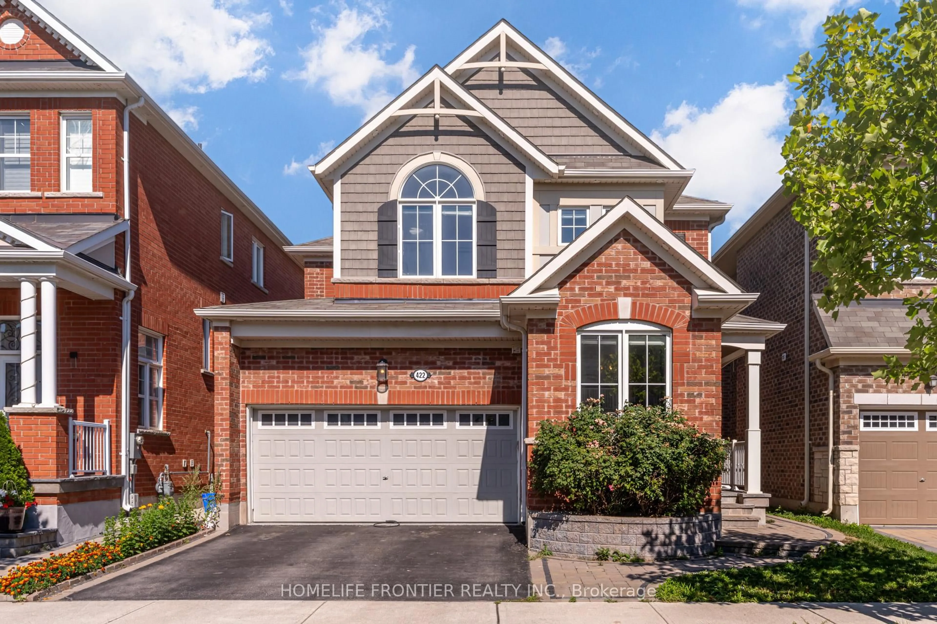 Home with brick exterior material, street for 422 Hinton Terr, Milton Ontario L9E 1E1