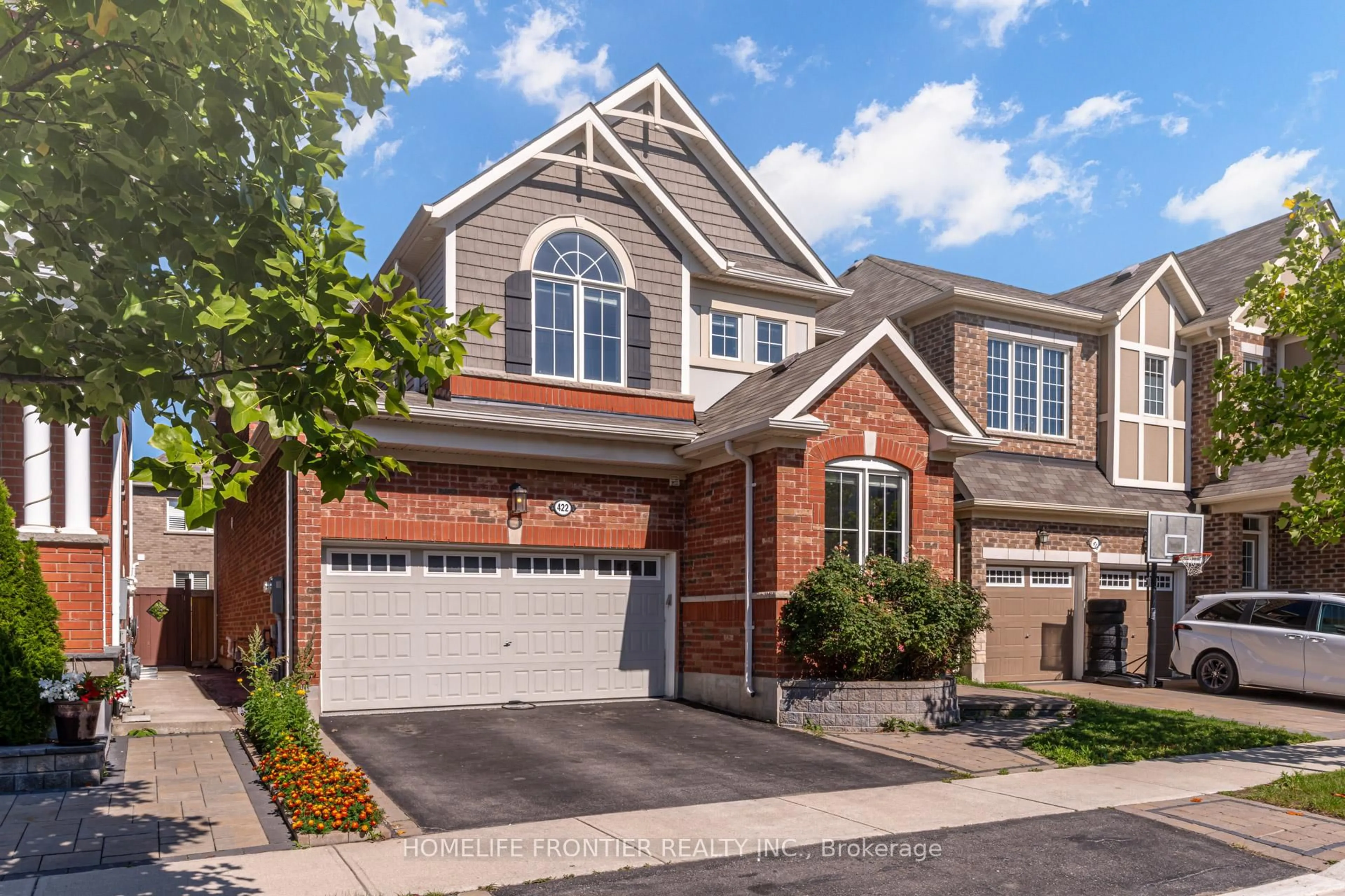 Home with brick exterior material, street for 422 Hinton Terr, Milton Ontario L9E 1E1