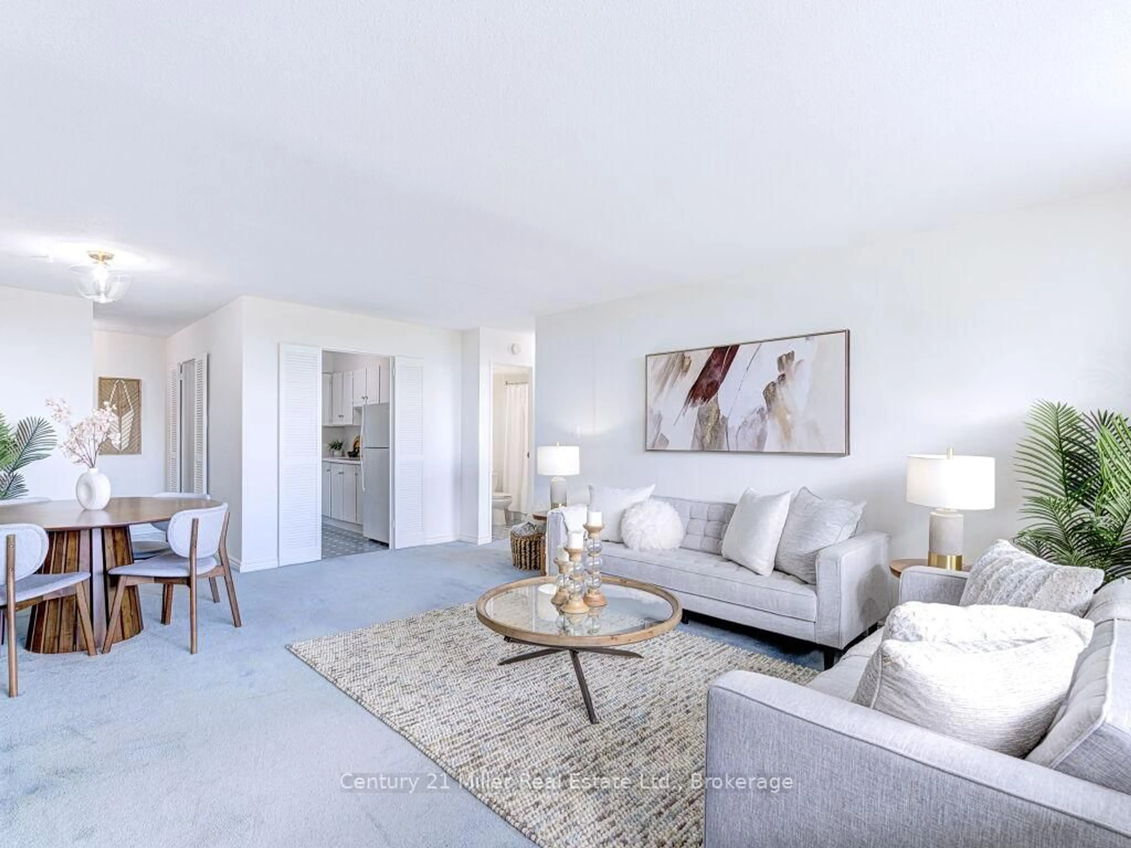Living room with furniture, unknown for 2263 Marine Dr #406, Oakville Ontario L6L 5K1