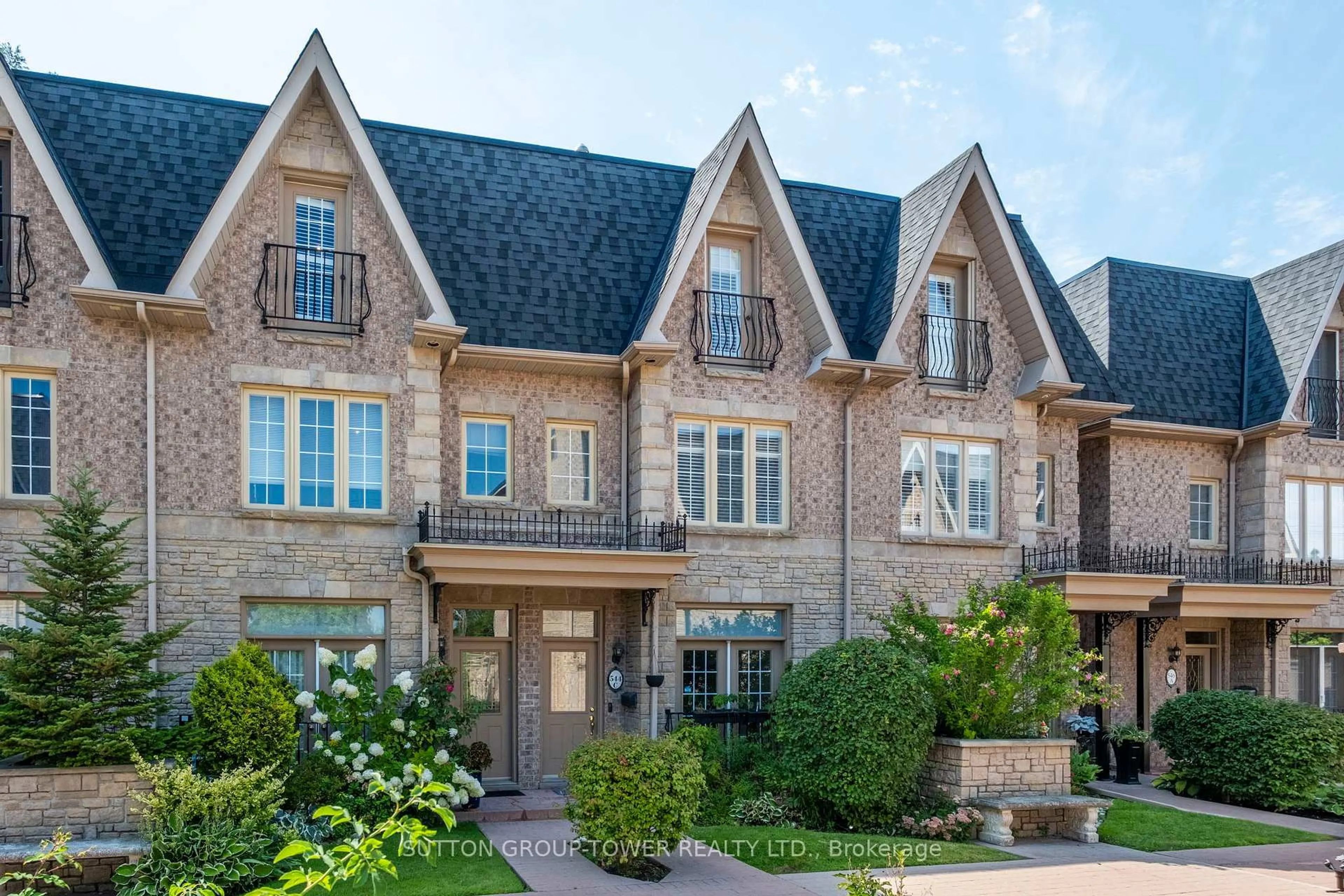 Home with brick exterior material, street for 544C Scarlett Rd #11, Toronto Ontario M9P 2S2