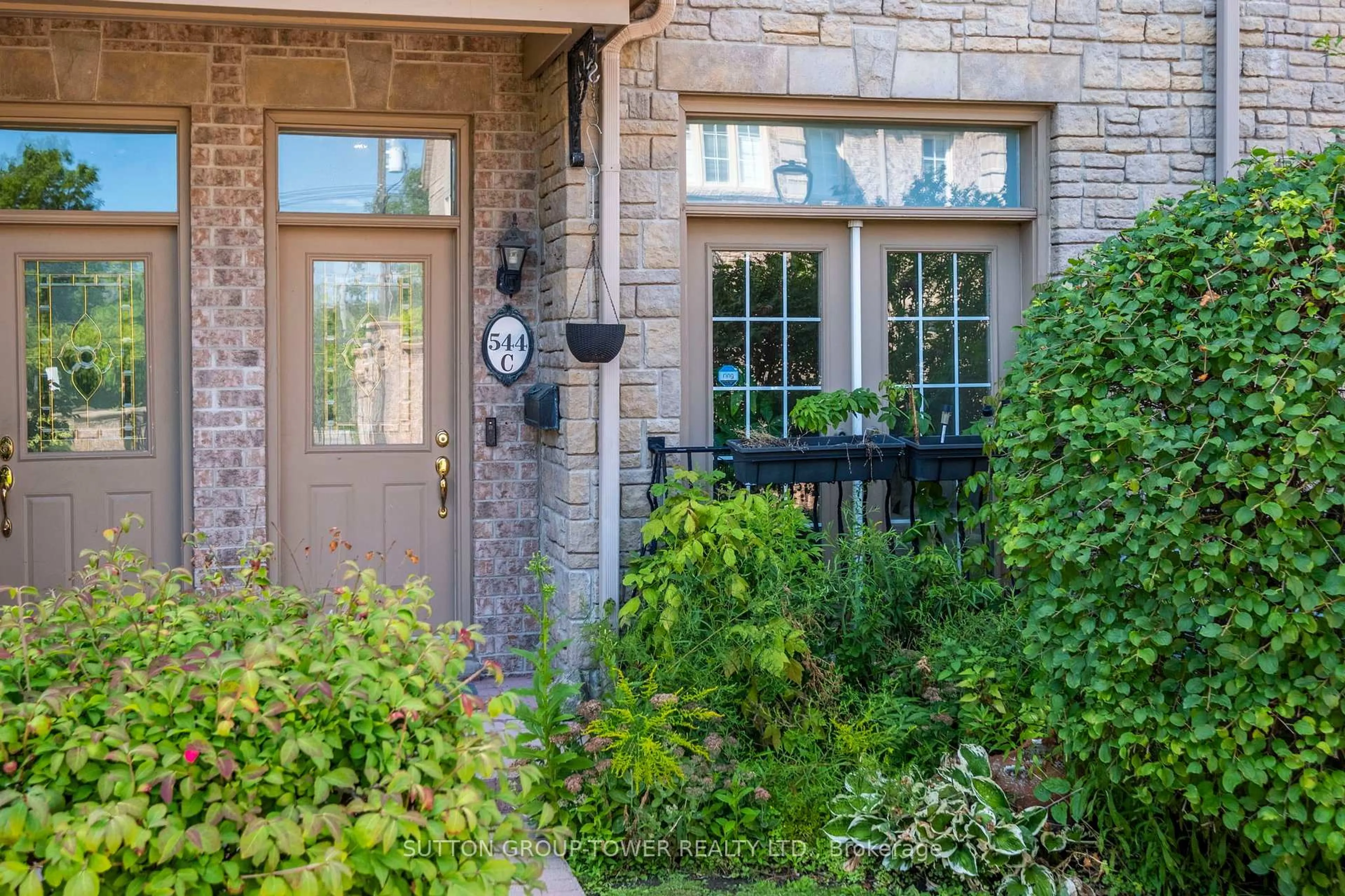Home with brick exterior material, street for 544C Scarlett Rd #11, Toronto Ontario M9P 2S2