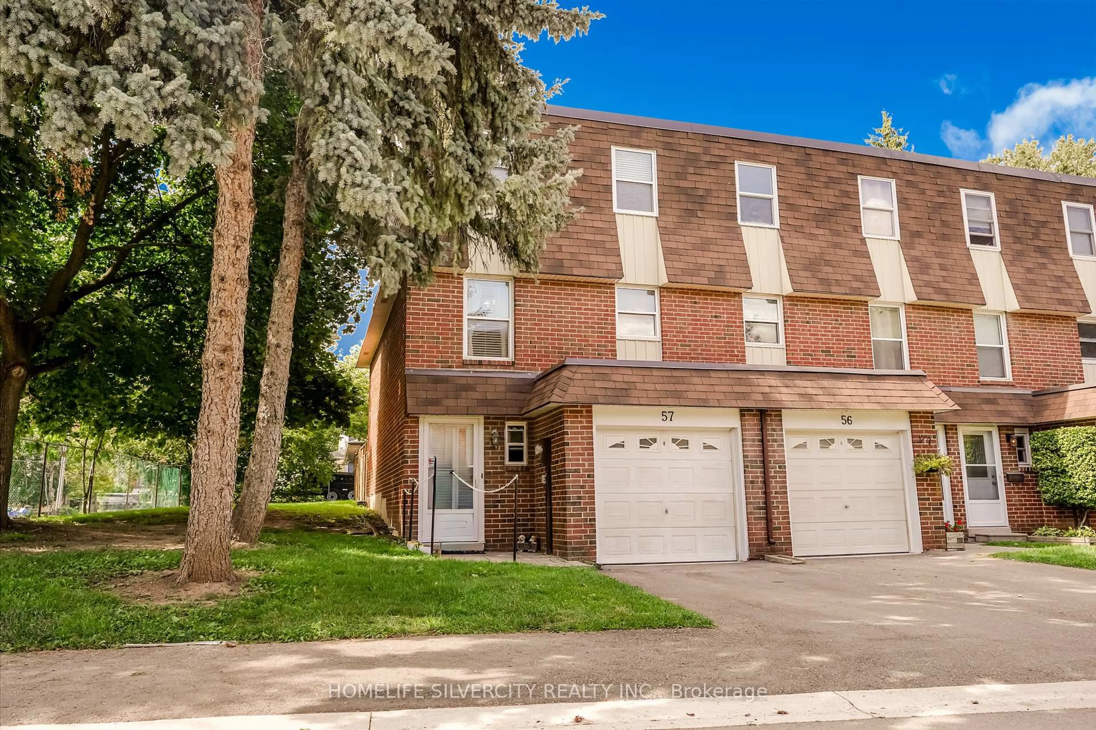 Home with brick exterior material, street for 235 Bronte St #57, Milton Ontario L9T 3V8