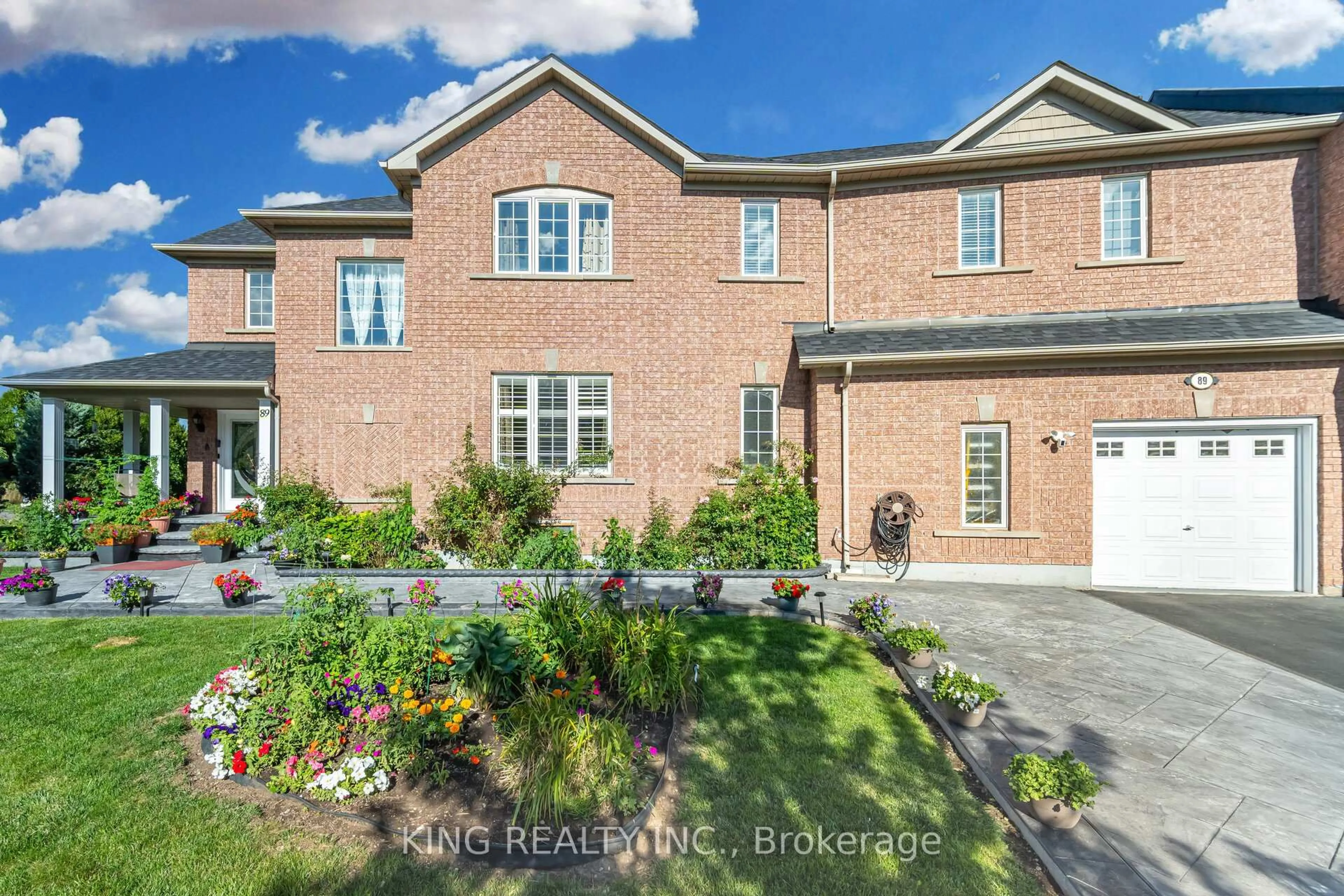 Home with brick exterior material, street for 89 Crystal Glen Cres, Brampton Ontario L6X 0K8