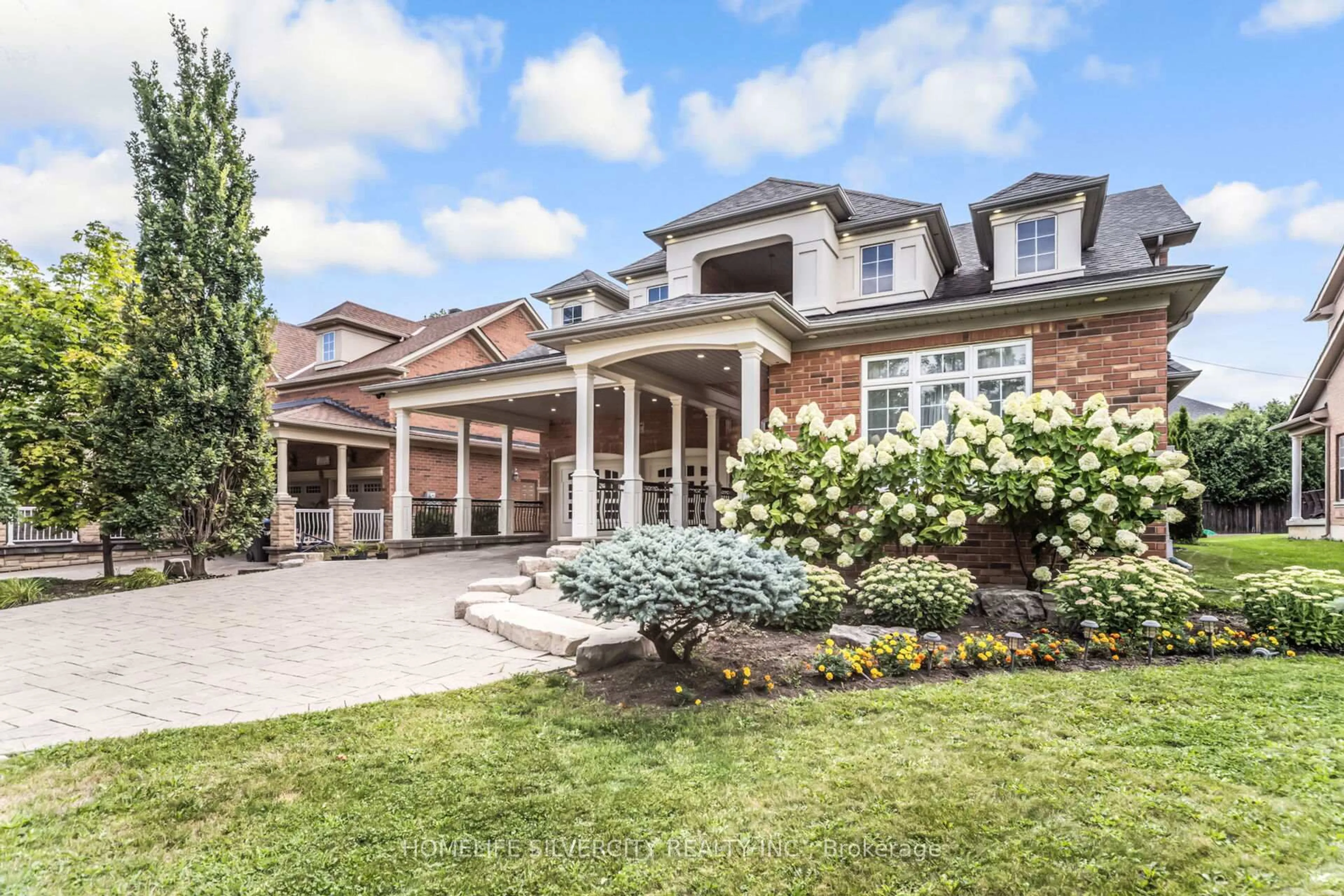 Home with brick exterior material, street for 1587 Hallstone Rd, Brampton Ontario L6Y 5K8