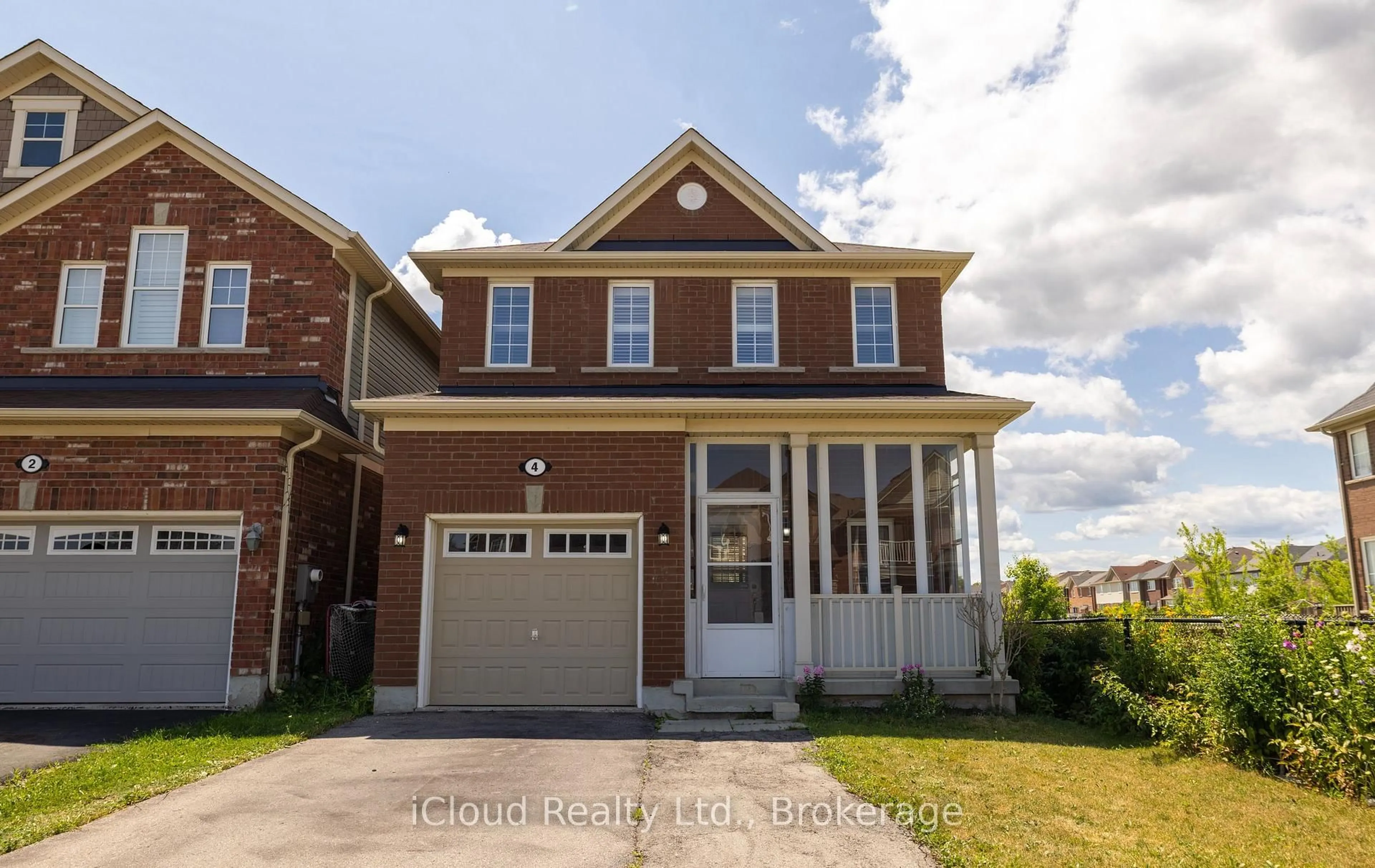 Home with brick exterior material, street for 4 Robert Parkinson Dr, Brampton Ontario L7A 0Y3