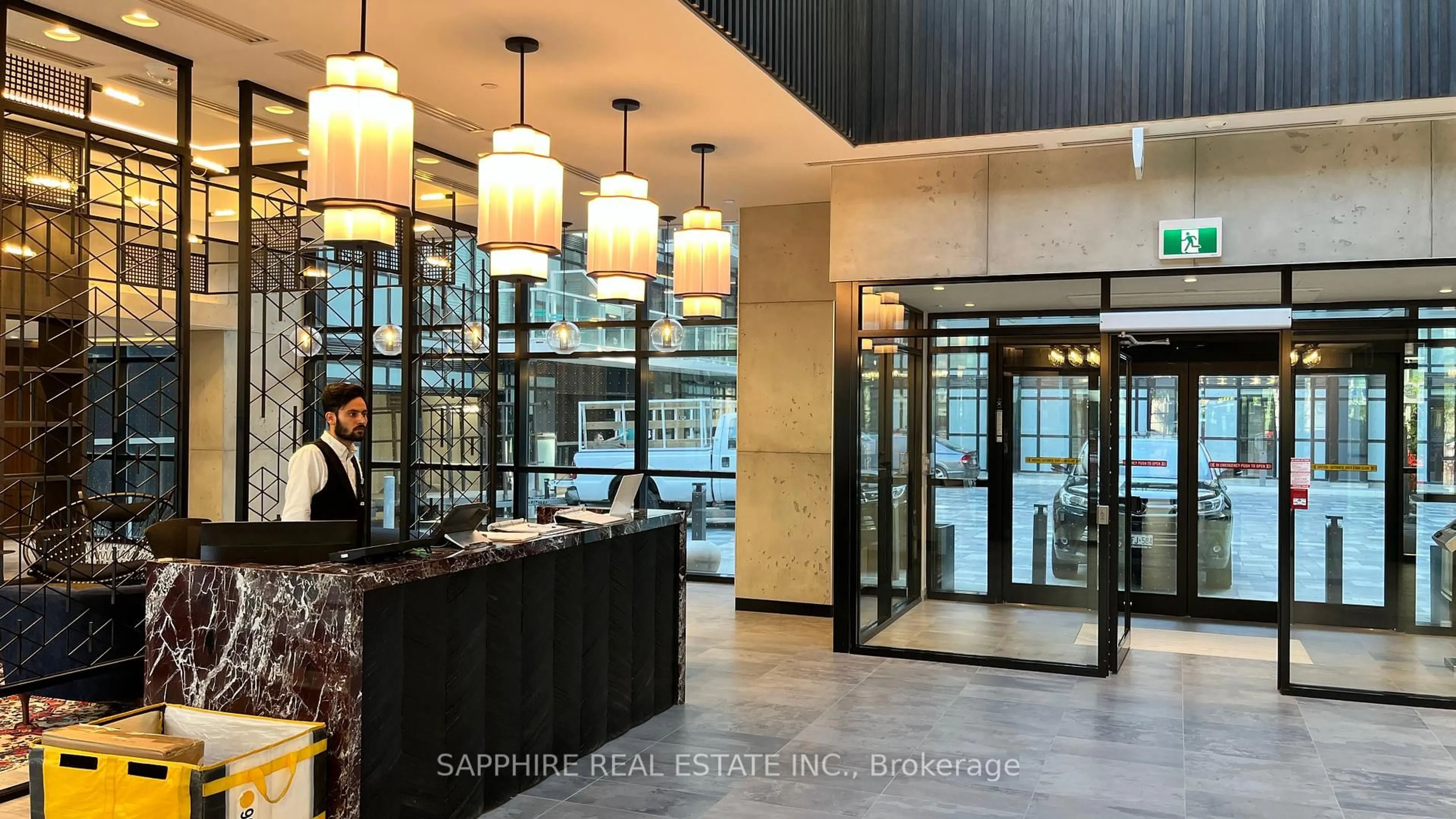 Indoor foyer for 251 Manitoba St #617, Toronto Ontario M8Y 0C7