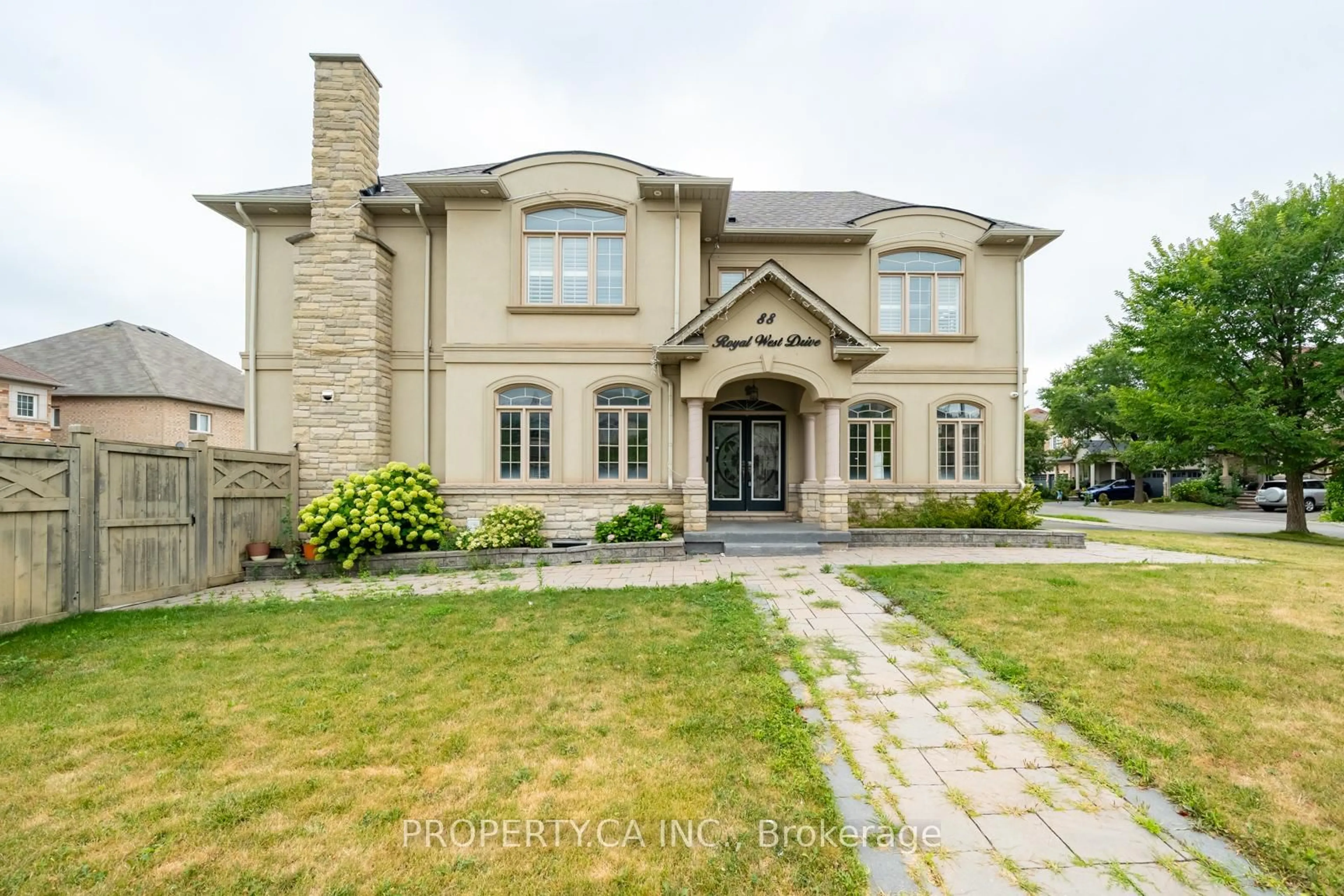 Home with brick exterior material, street for 88 Royal West Dr, Brampton Ontario L6X 0Z8