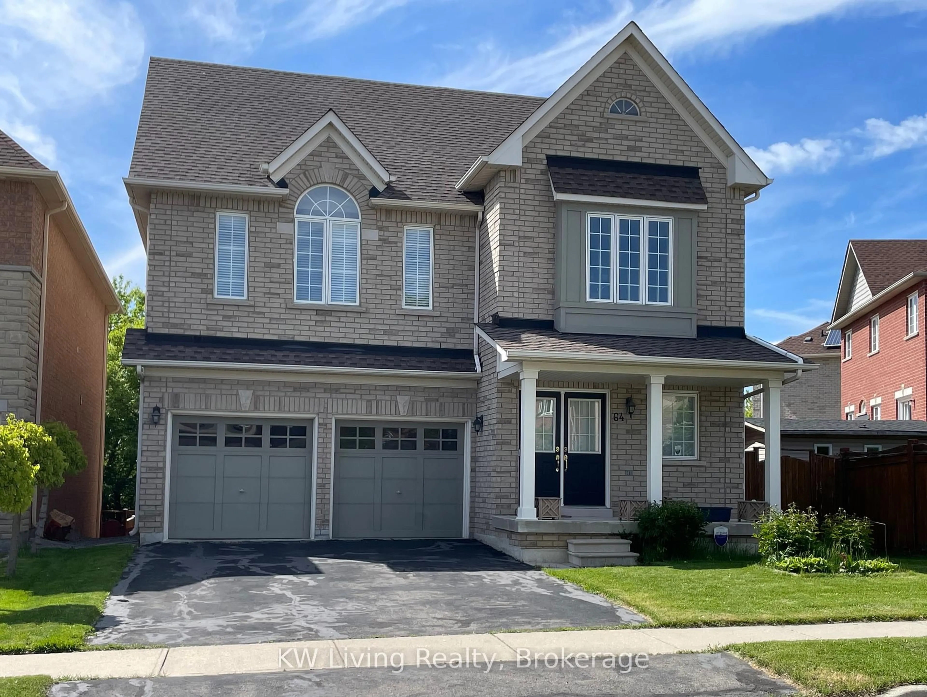 Home with vinyl exterior material, street for 64 Oblate Cres, Brampton Ontario L6Y 0L4