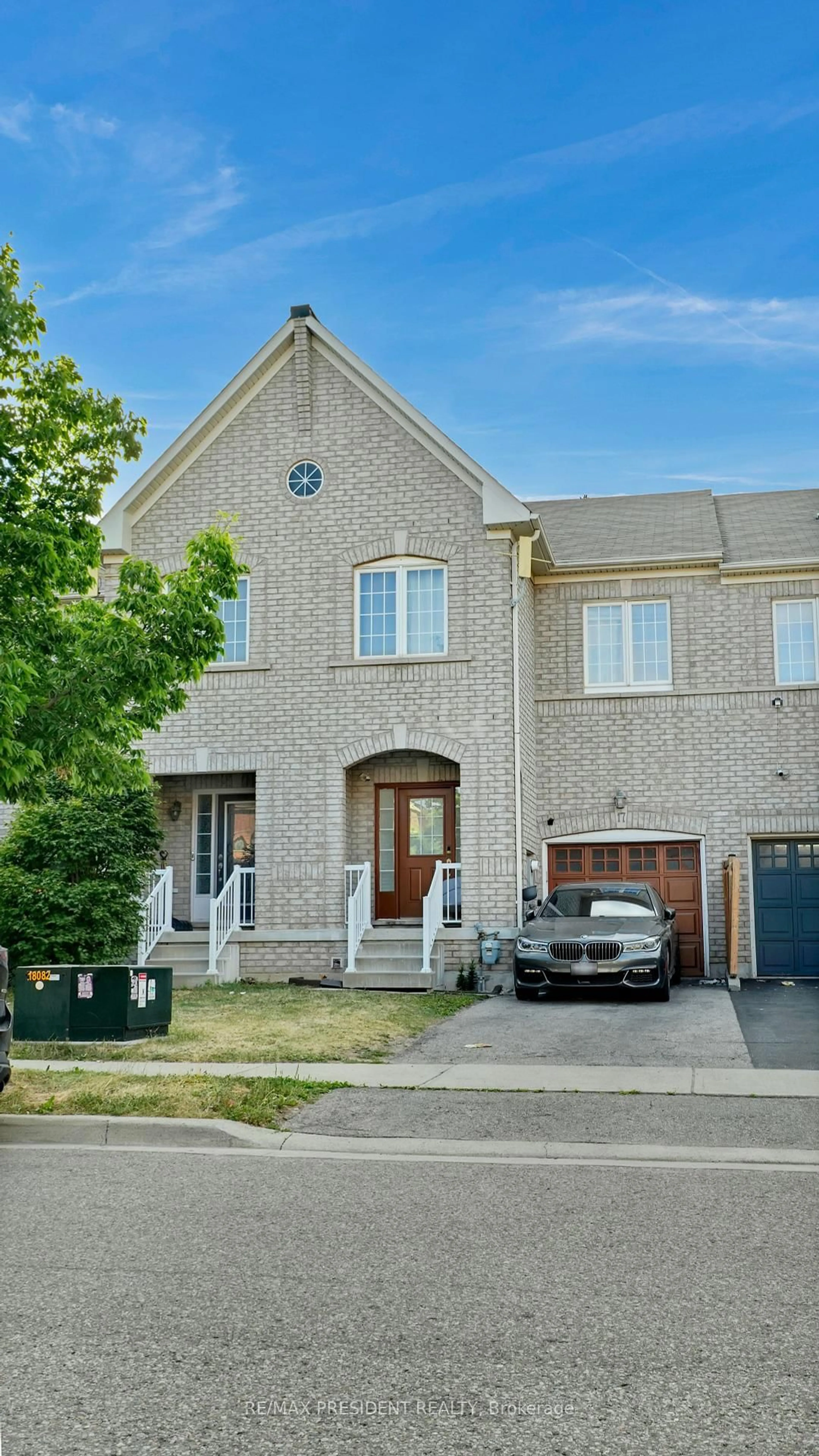 Home with brick exterior material, street for 17 Frenchpark Circ, Brampton Ontario L6X 0Y6