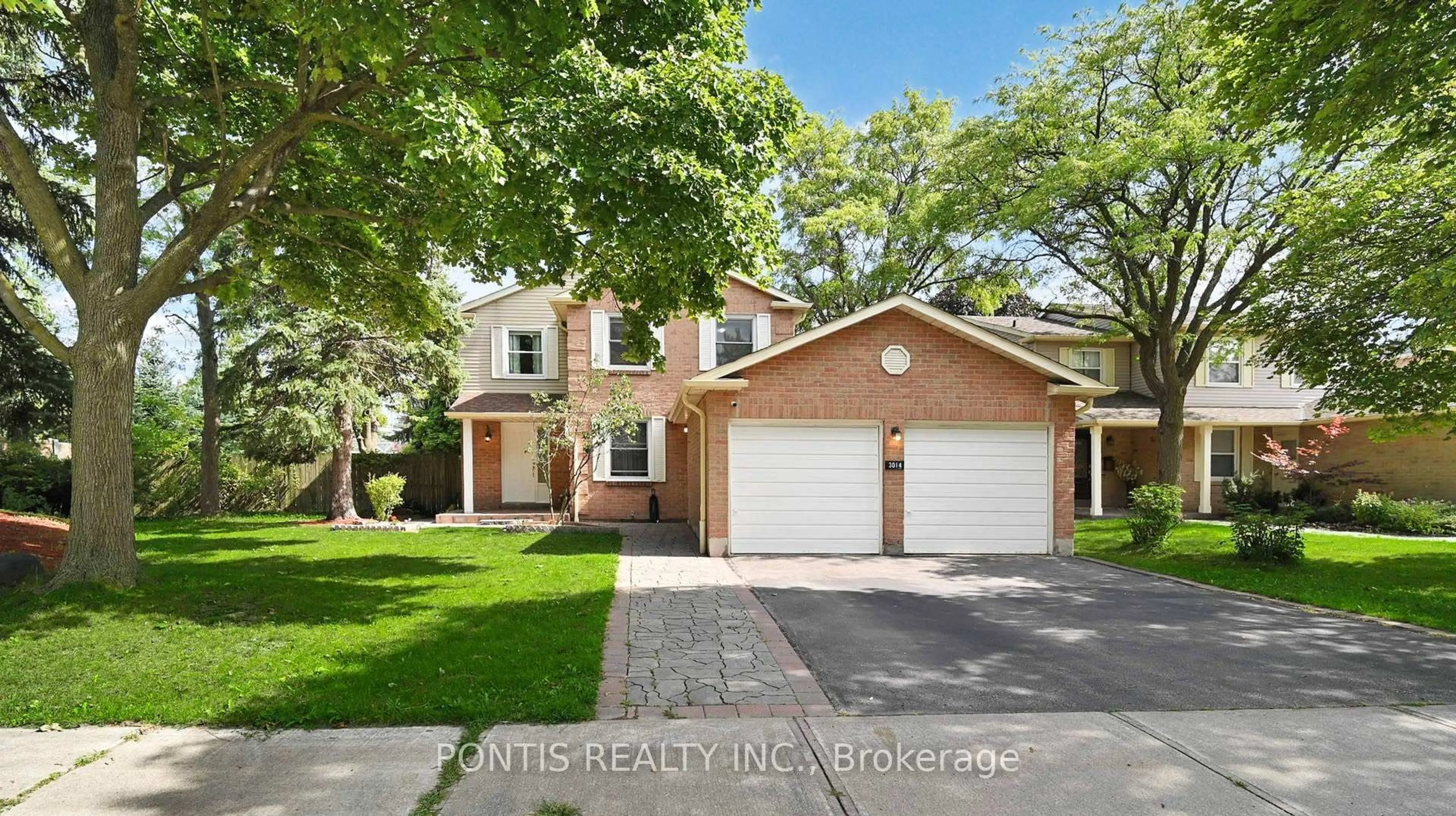 Home with brick exterior material, street for 3014 OKA Rd, Mississauga Ontario L5N 3A5