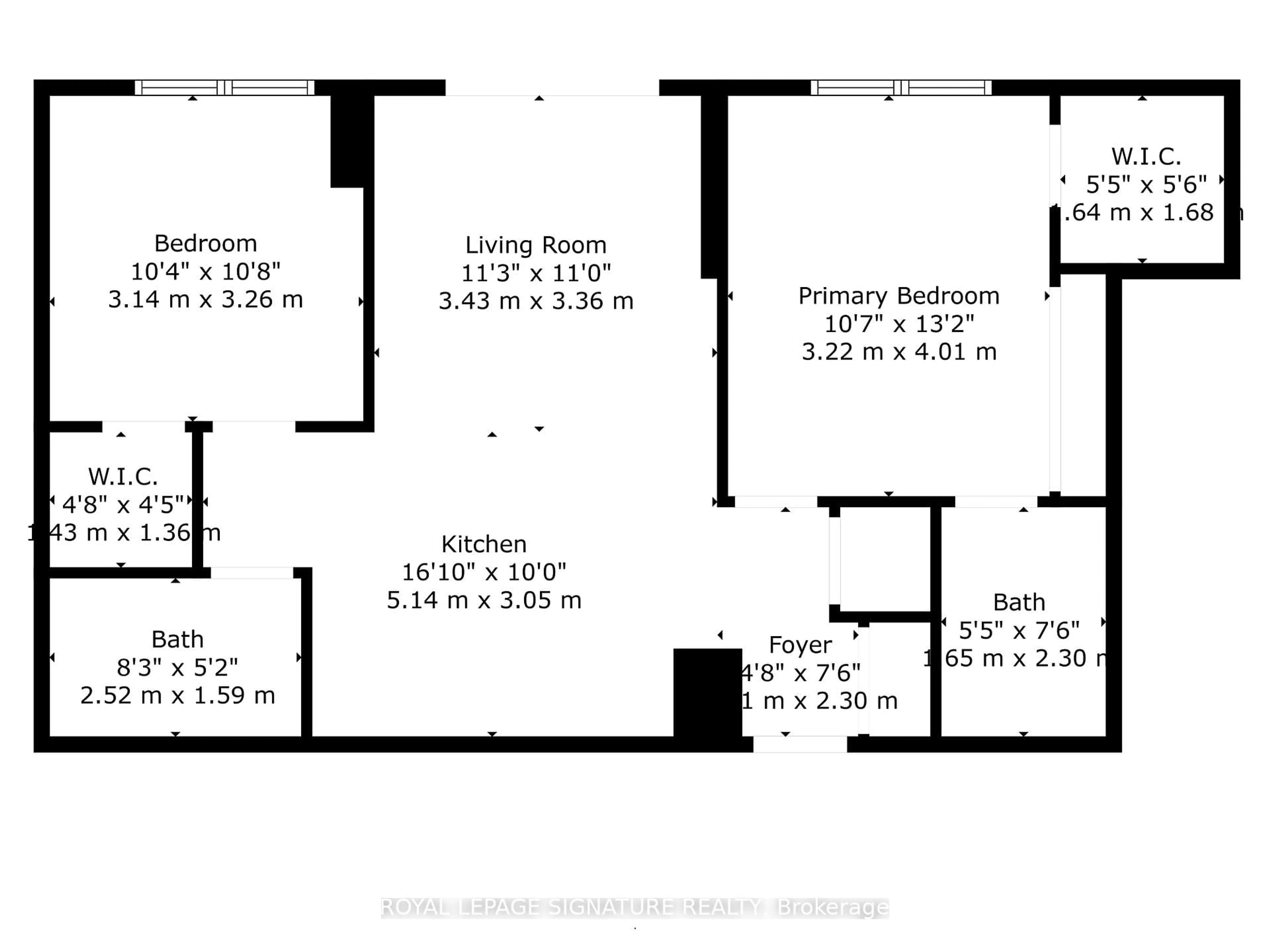 Floor plan for 335 Wheat Boom Dr #503, Oakville Ontario L6H 7Y1