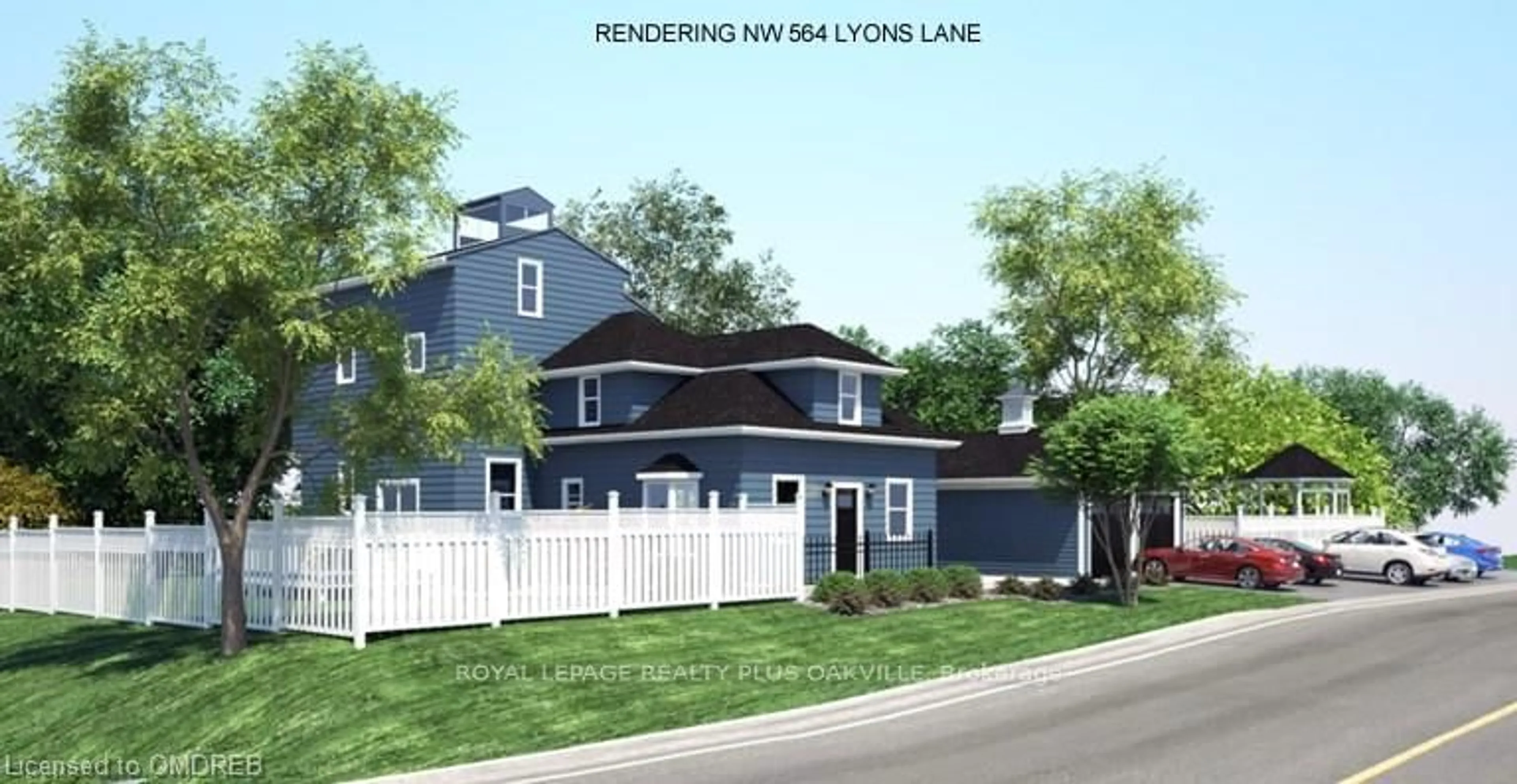 Home with vinyl exterior material, street for 564 Lyons Lane, Oakville Ontario L6J 2Y1