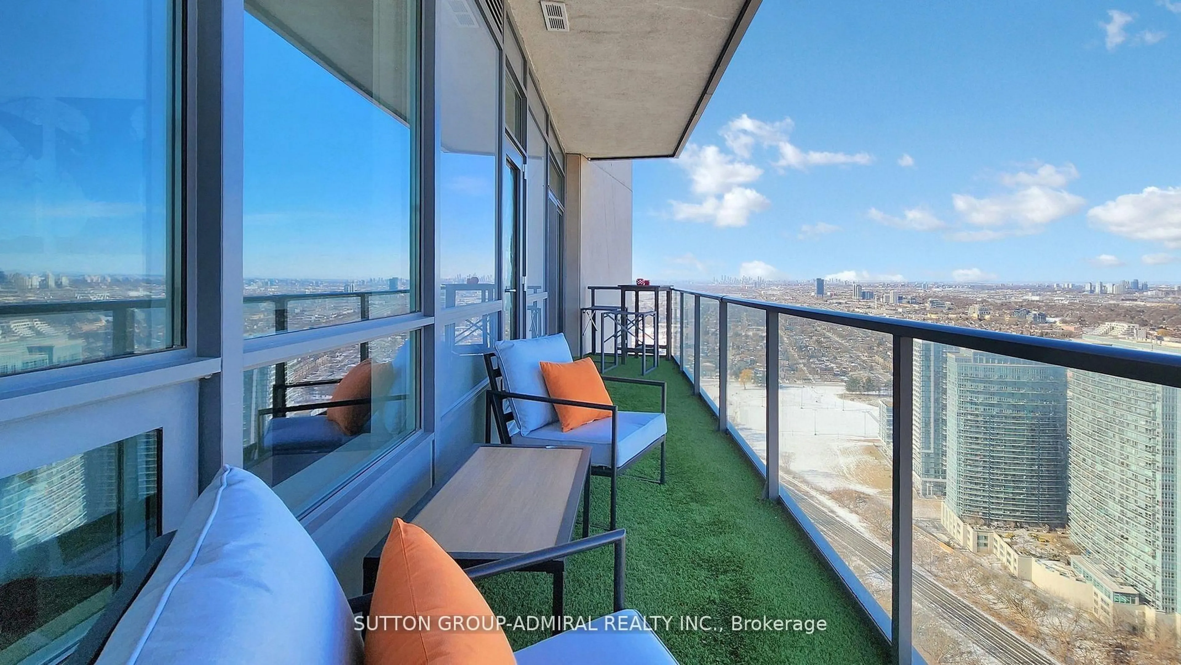 Patio, water/lake/river/ocean view for 36 Park Lawn Rd #4205, Toronto Ontario M8V 0E5