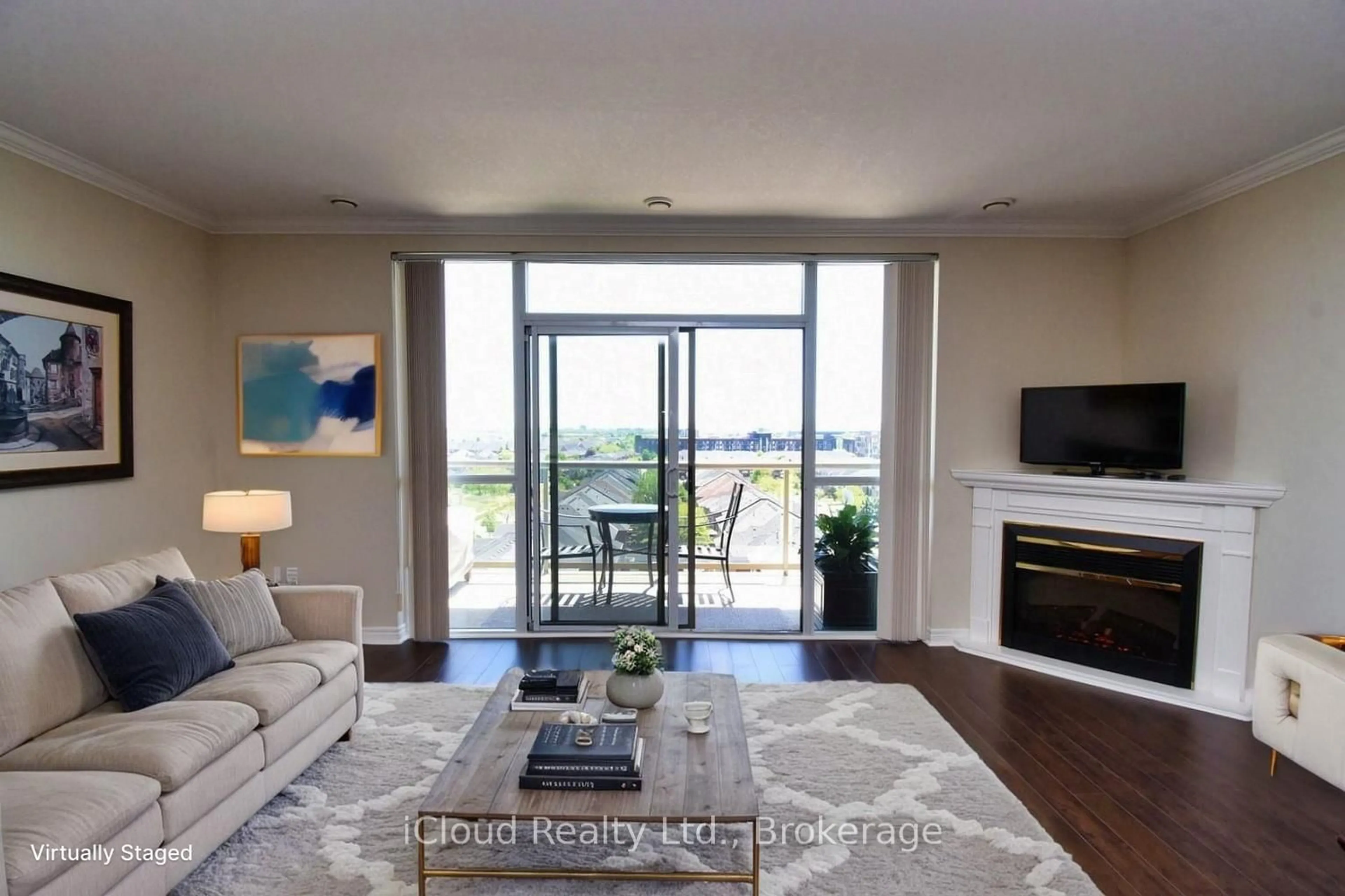 Living room with furniture, unknown for 1998 Ironstone Dr #713, Burlington Ontario L7L 7P7