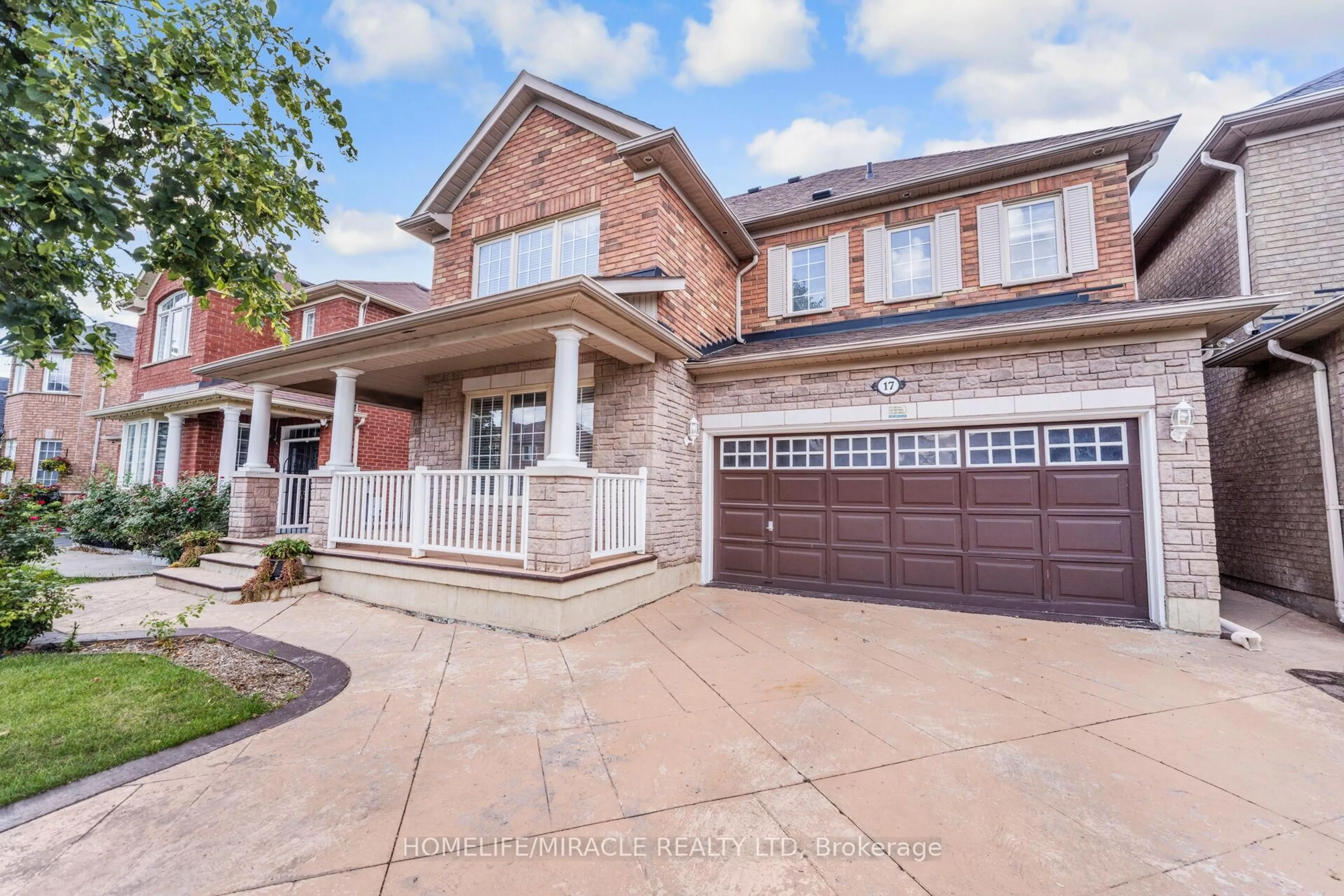 Home with brick exterior material, street for 17 Mainard Cres, Brampton Ontario L6R 2V2