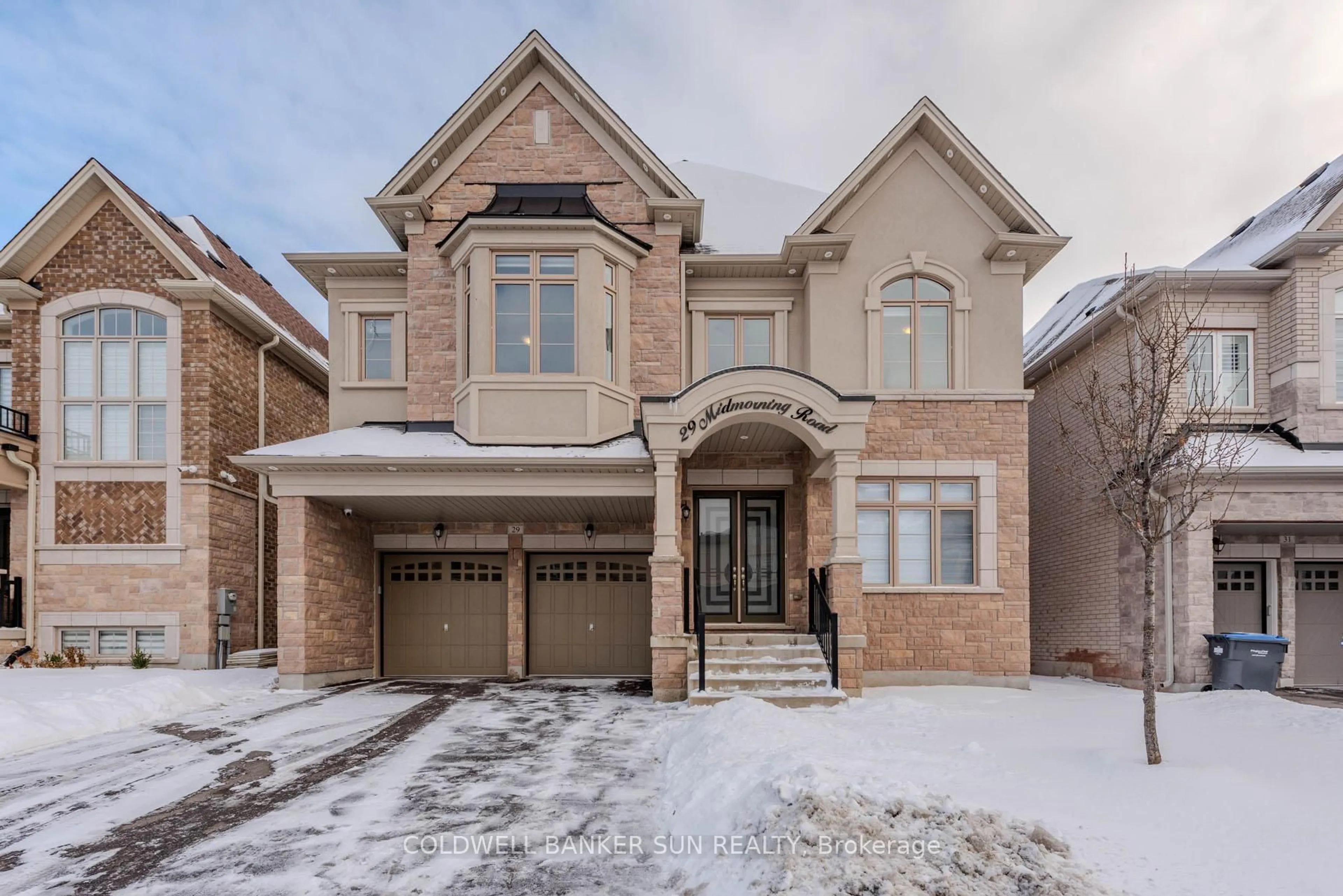 Home with brick exterior material, street for 29 Midmorning St, Brampton Ontario L6X 5R5