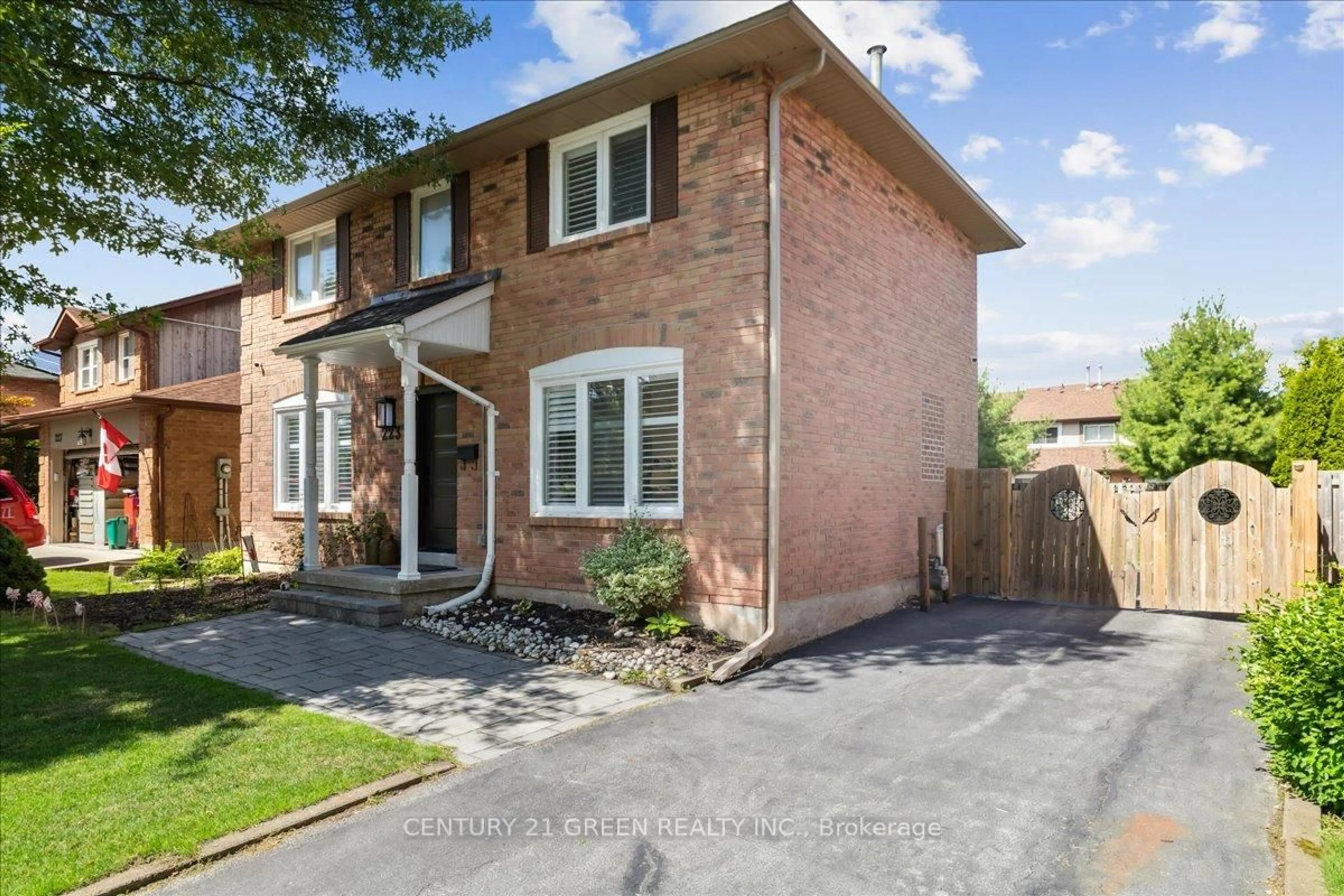 Home with brick exterior material, street for 223 O'Donoghue Ave, Oakville Ontario L6H 3W5
