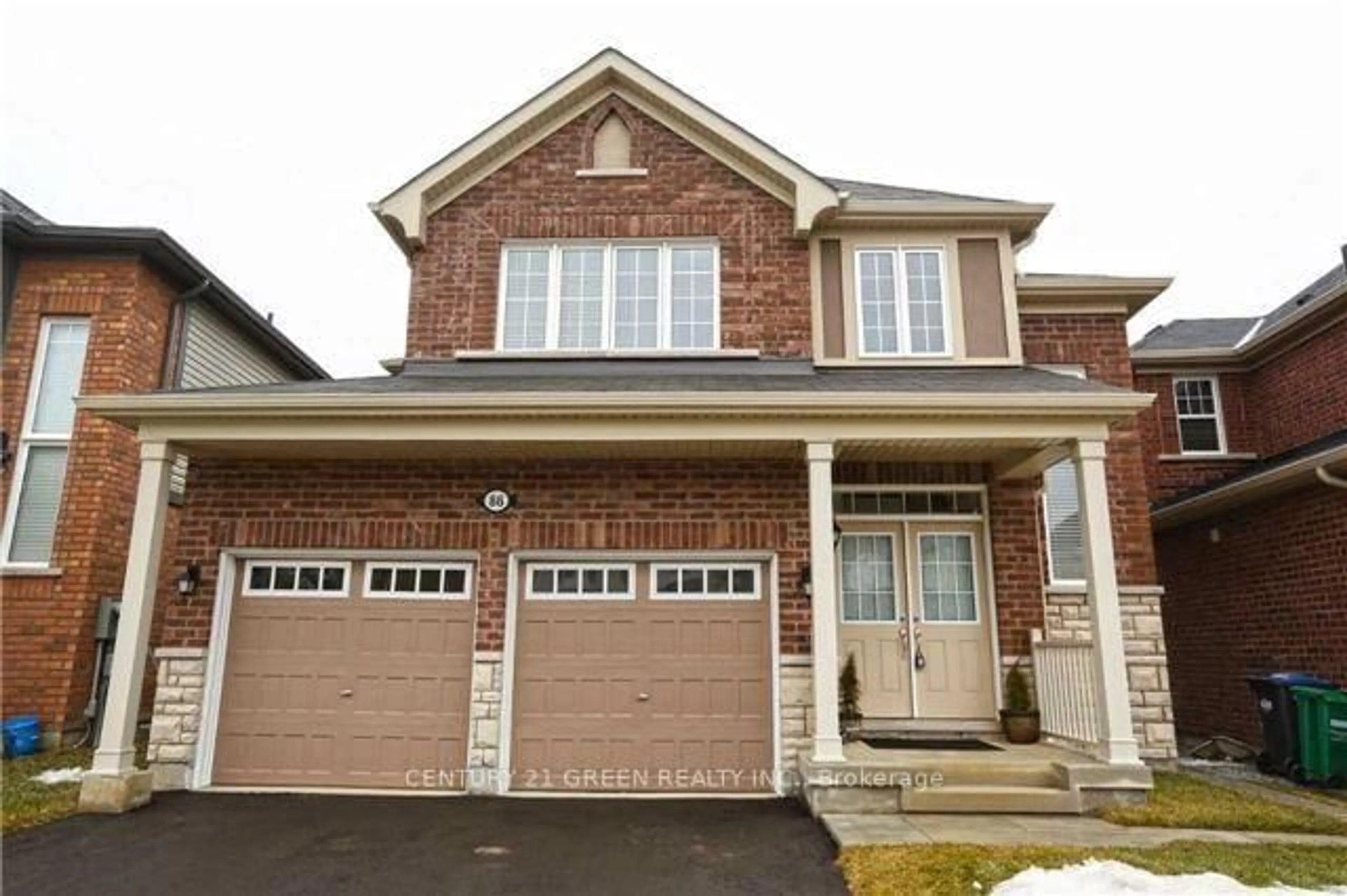Home with brick exterior material, street for 86 Leadenhall Rd, Brampton Ontario L7A 4G2