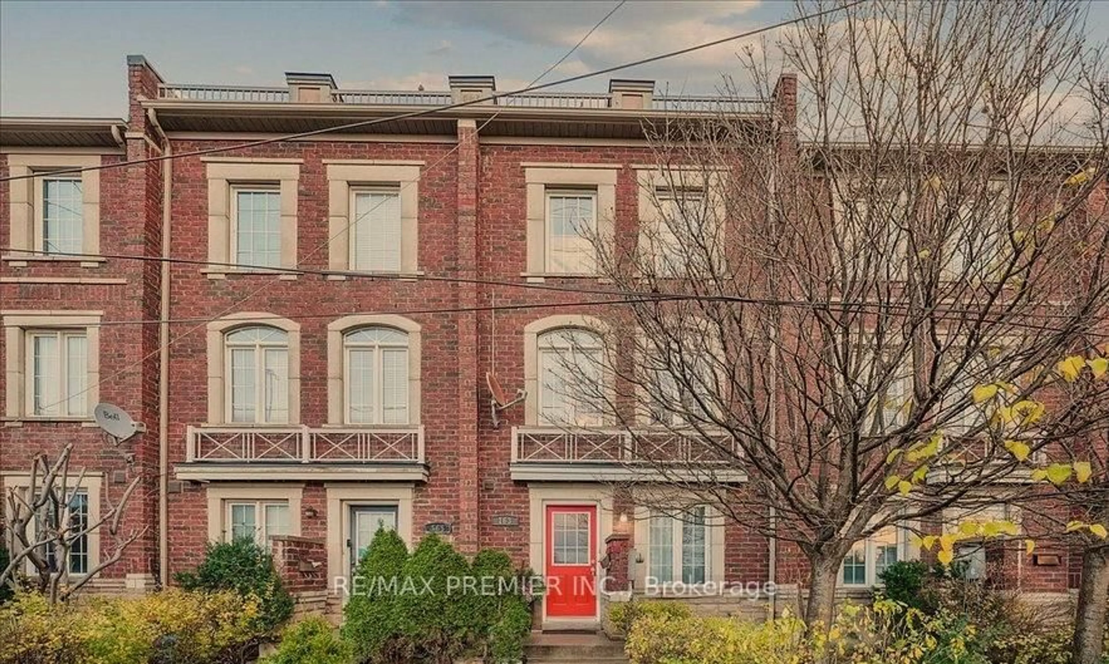 Home with brick exterior material, street for 163 Torbarrie Rd, Toronto Ontario M3L 1G8