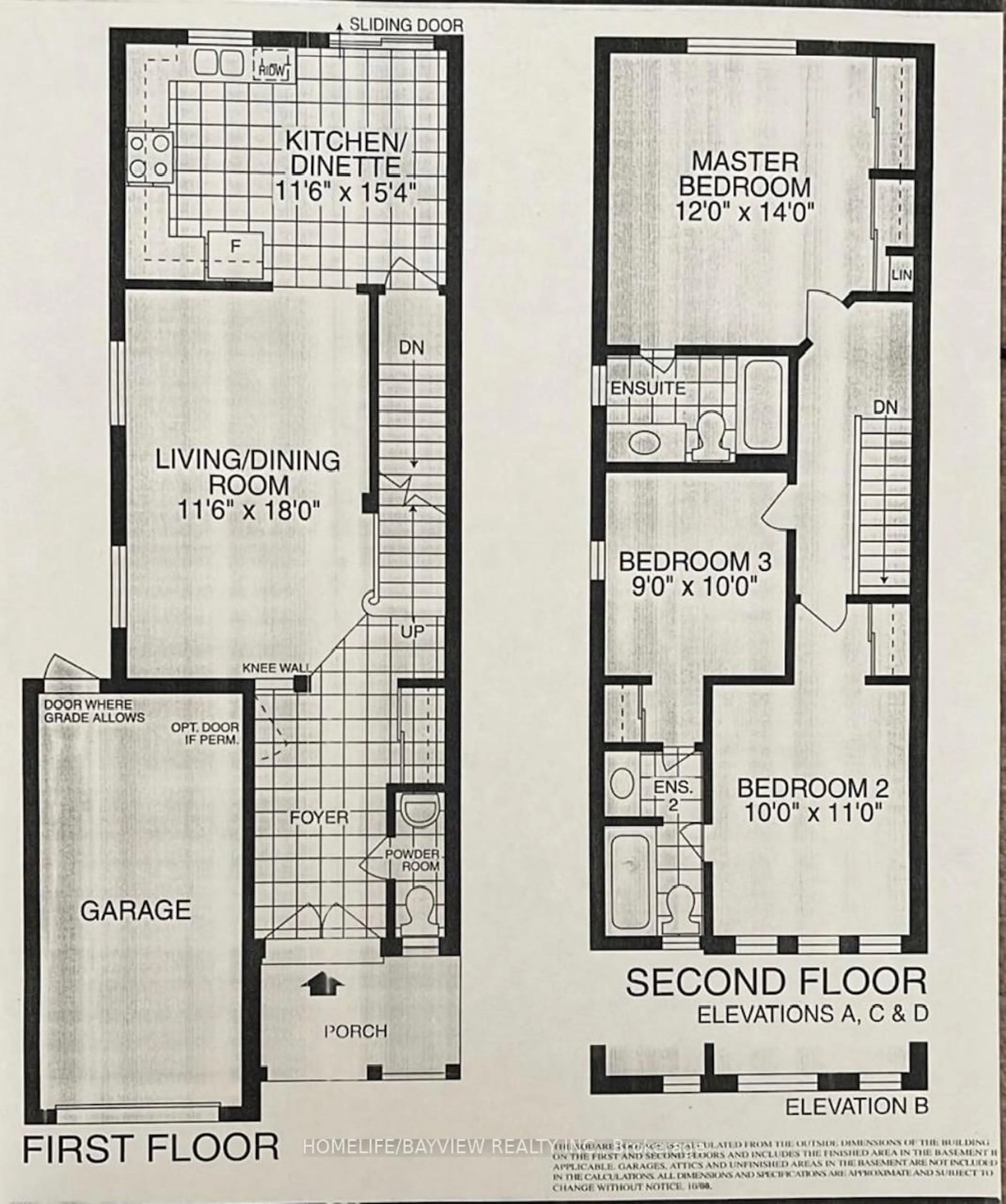 Floor plan for 231 Sherwood Rd, Milton Ontario L9T 7C1