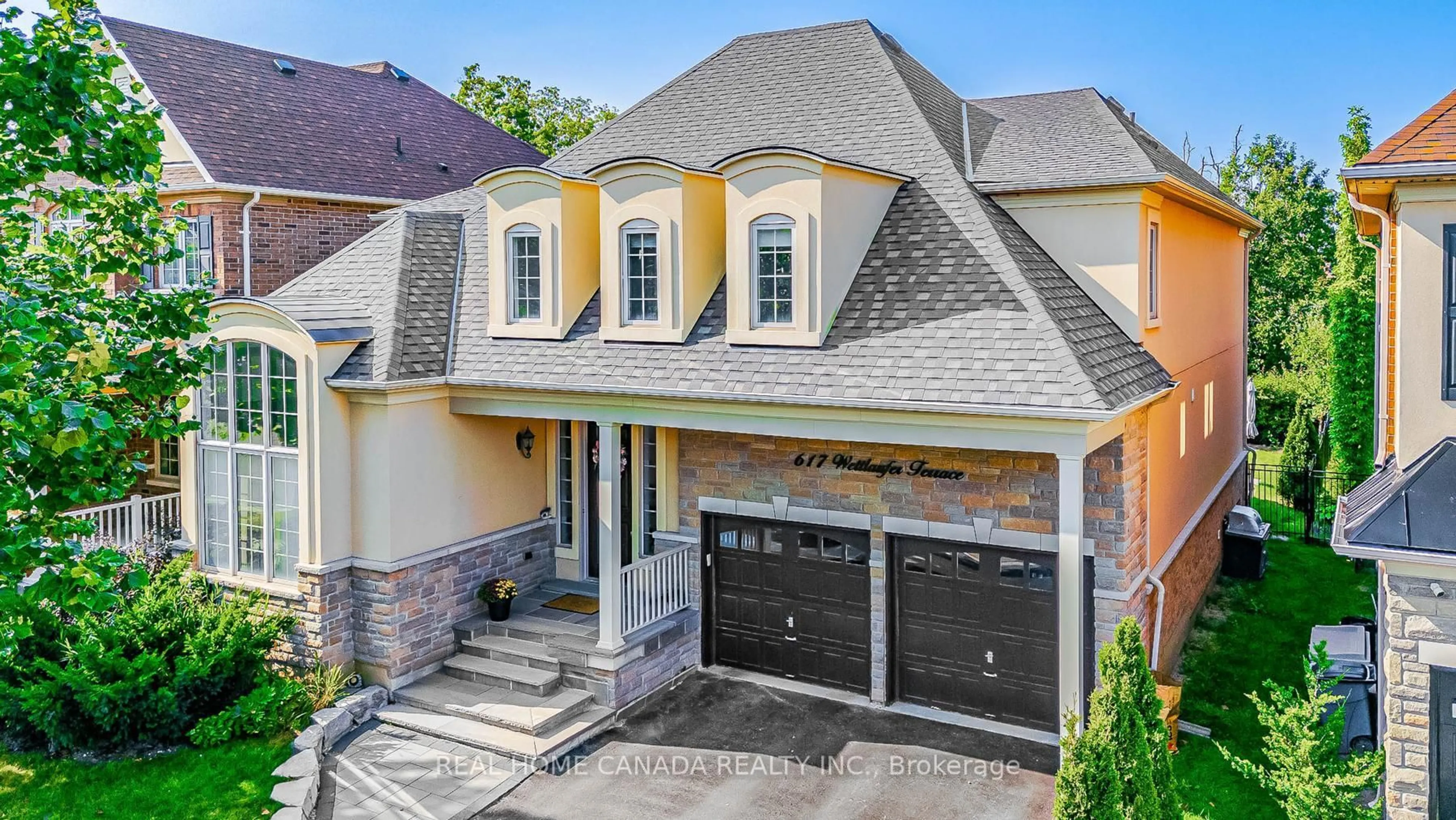 Home with brick exterior material, street for 617 Wettlaufer Terr, Milton Ontario L9T 8N1