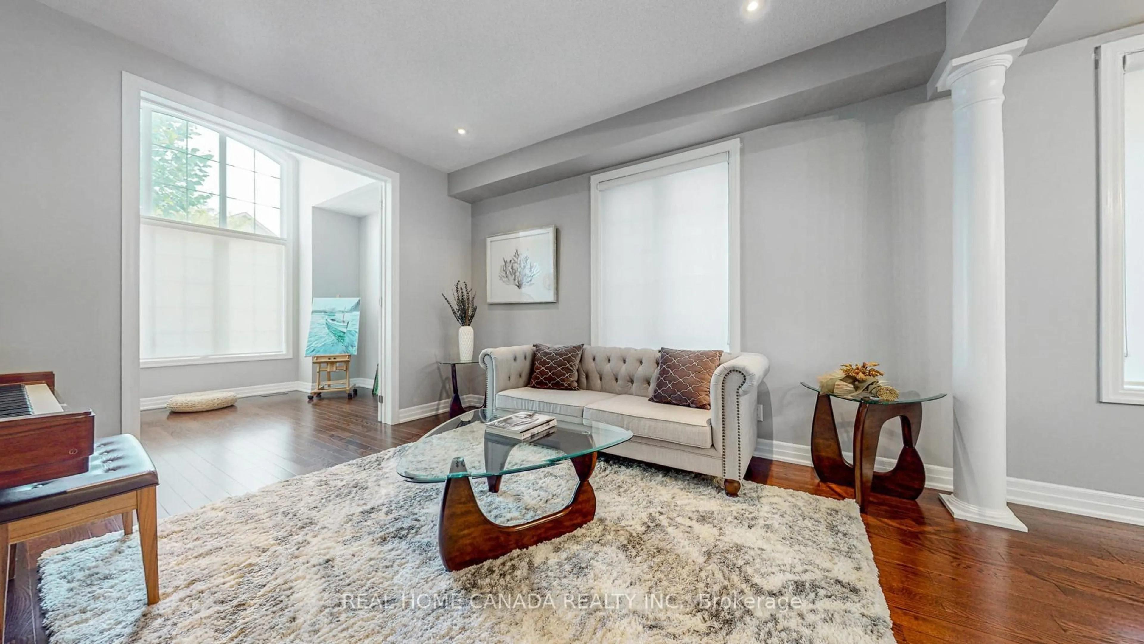 Living room with furniture, unknown for 617 Wettlaufer Terr, Milton Ontario L9T 8N1