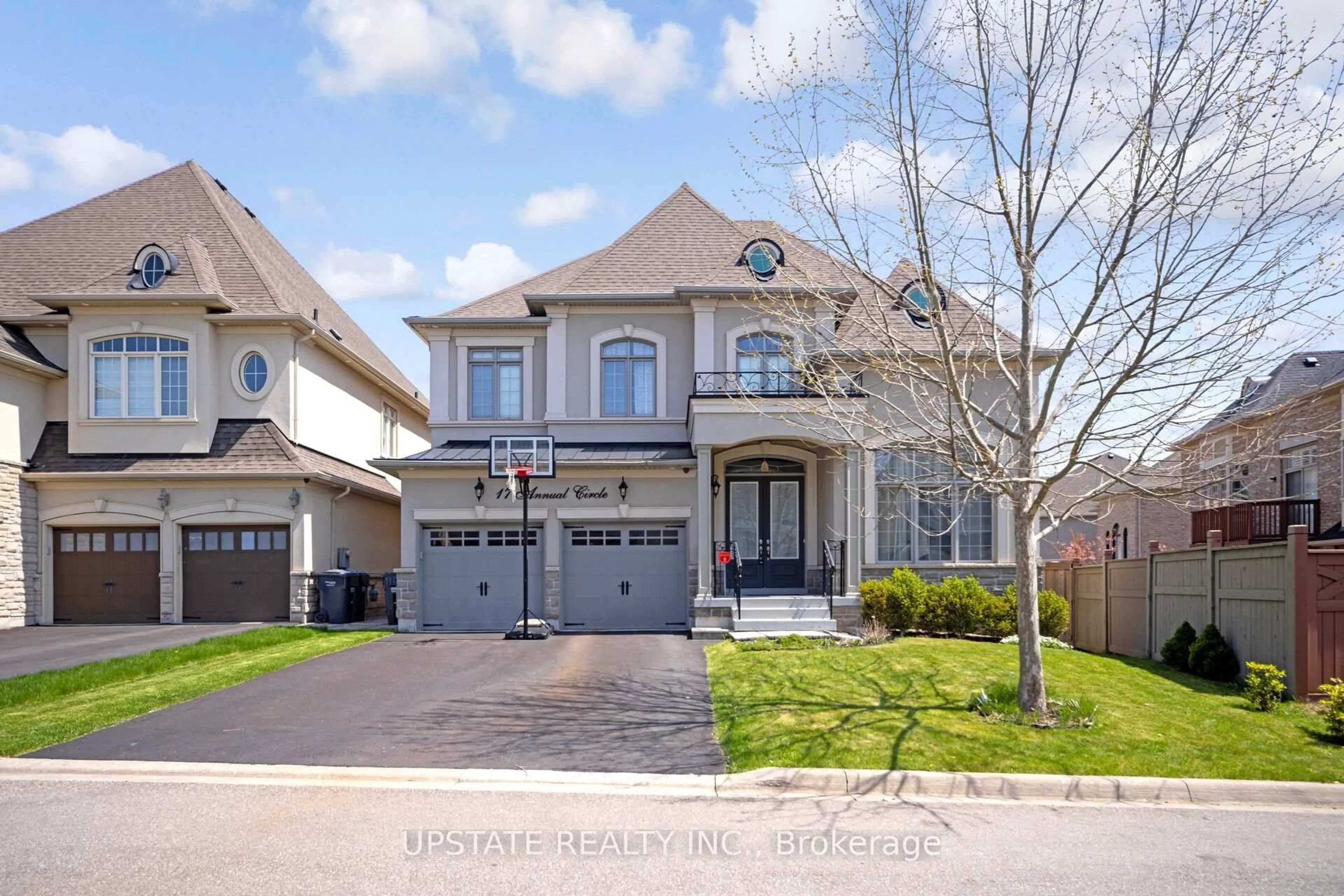 Home with brick exterior material, street for 17 Annual Circ, Brampton Ontario L6X 2M2