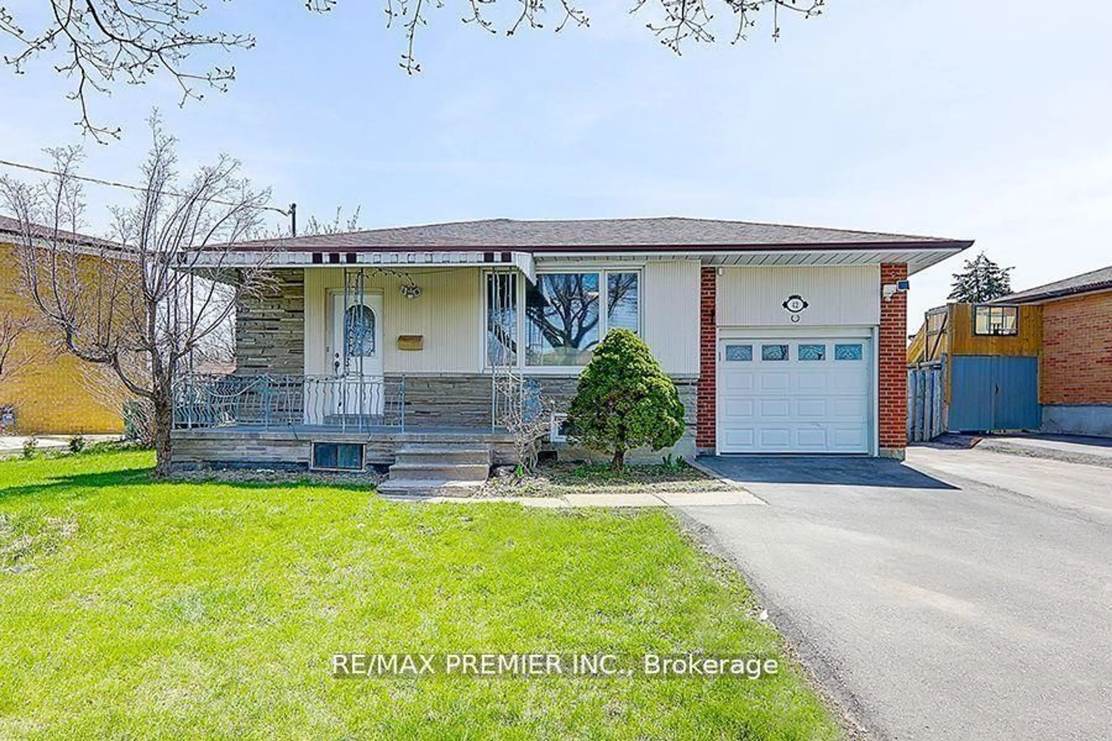 Home with brick exterior material, street for 42 Wilmont Dr, Toronto Ontario M3N 1N6