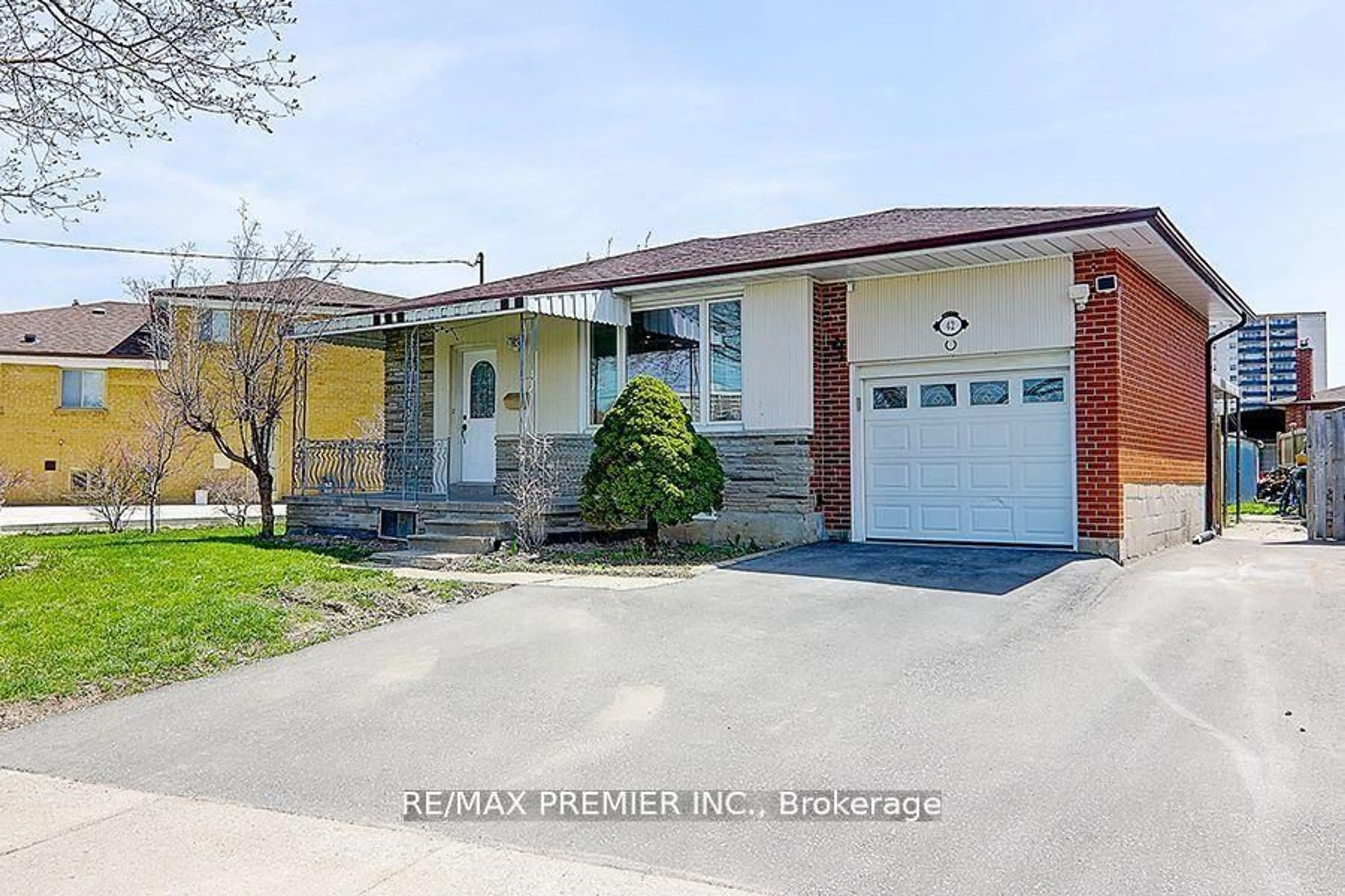 Home with brick exterior material, street for 42 Wilmont Dr, Toronto Ontario M3N 1N6