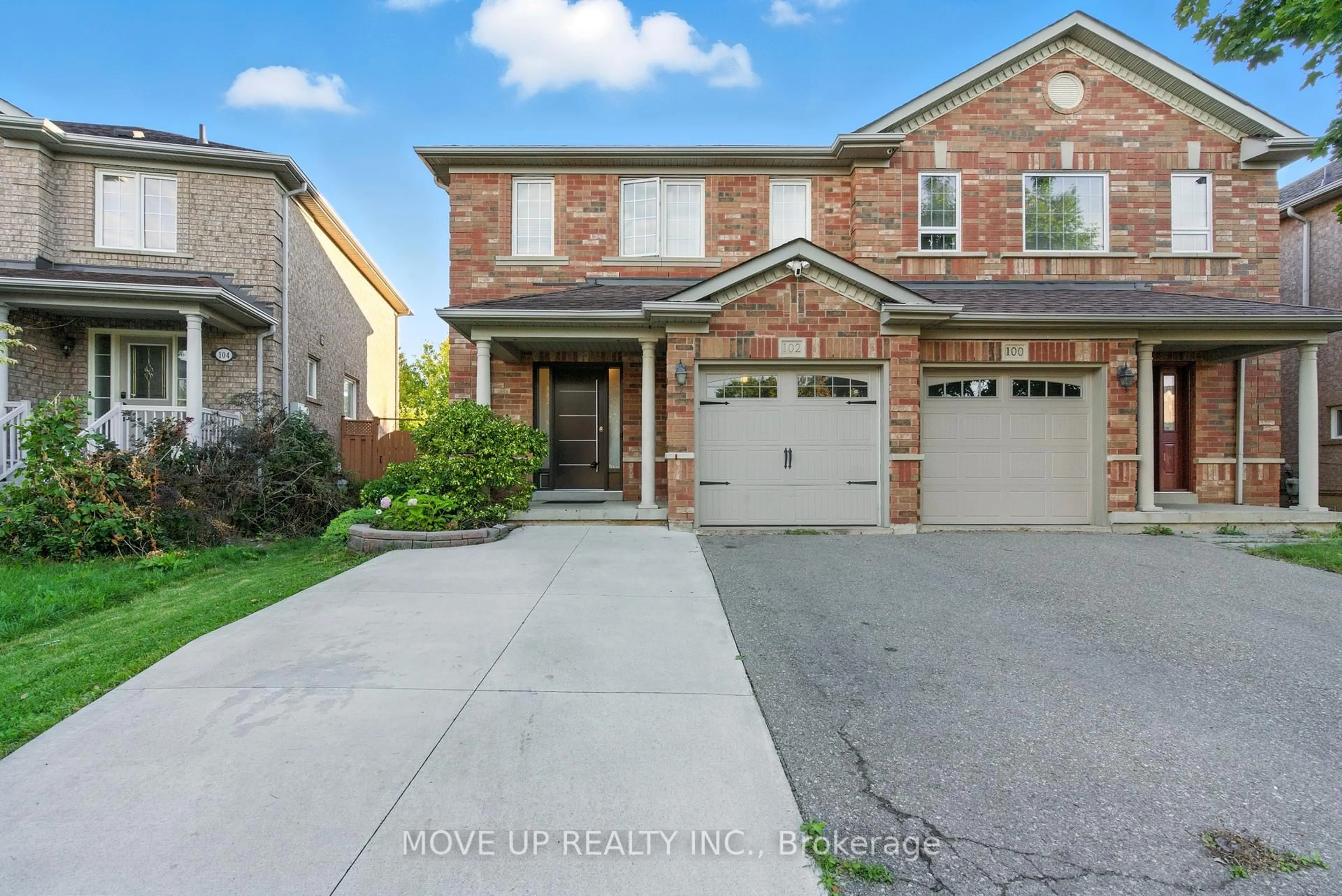 Home with brick exterior material, street for 102 Trudelle Cres, Brampton Ontario L7A 2Z3