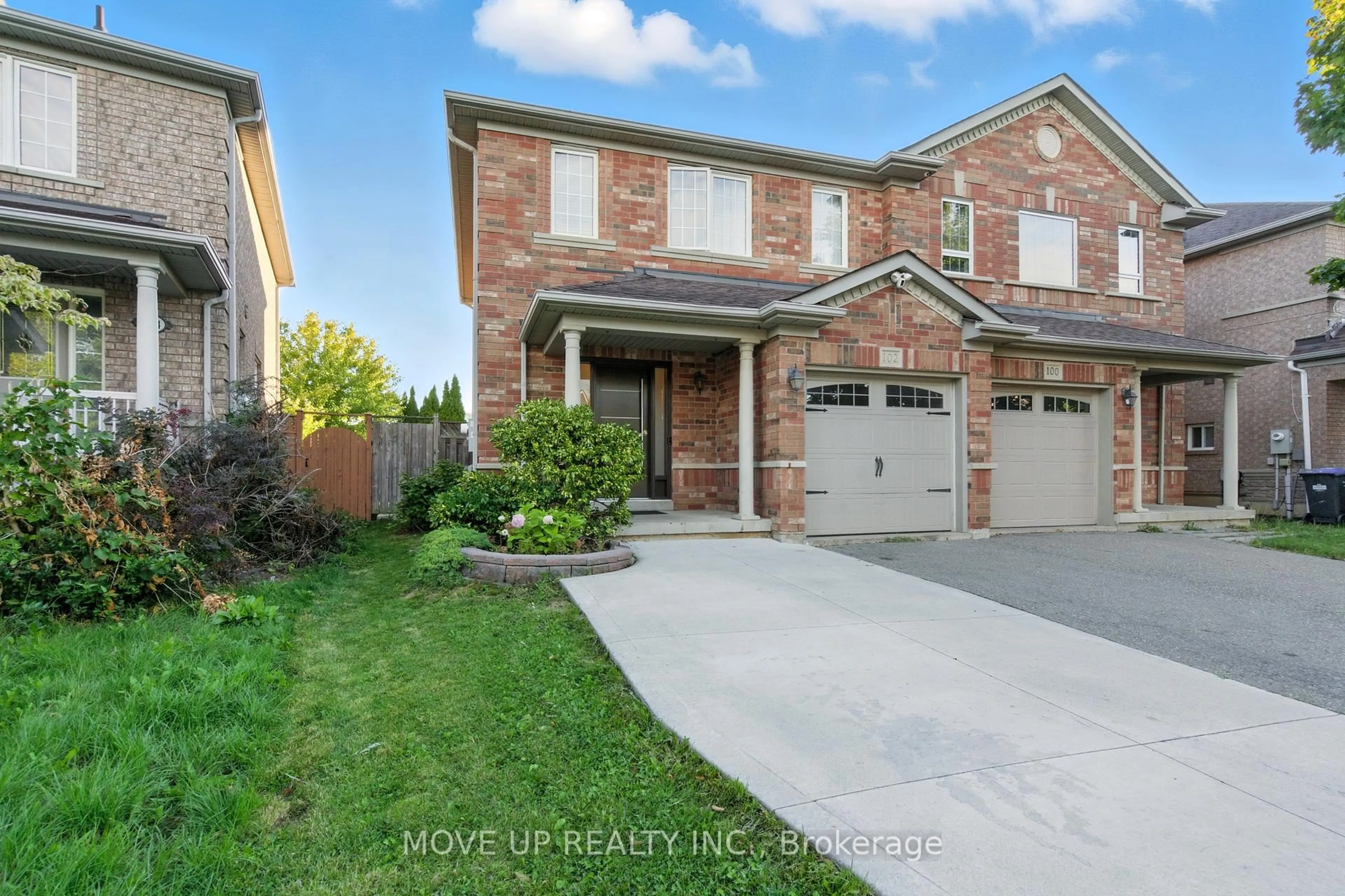 Home with brick exterior material, street for 102 Trudelle Cres, Brampton Ontario L7A 2Z3