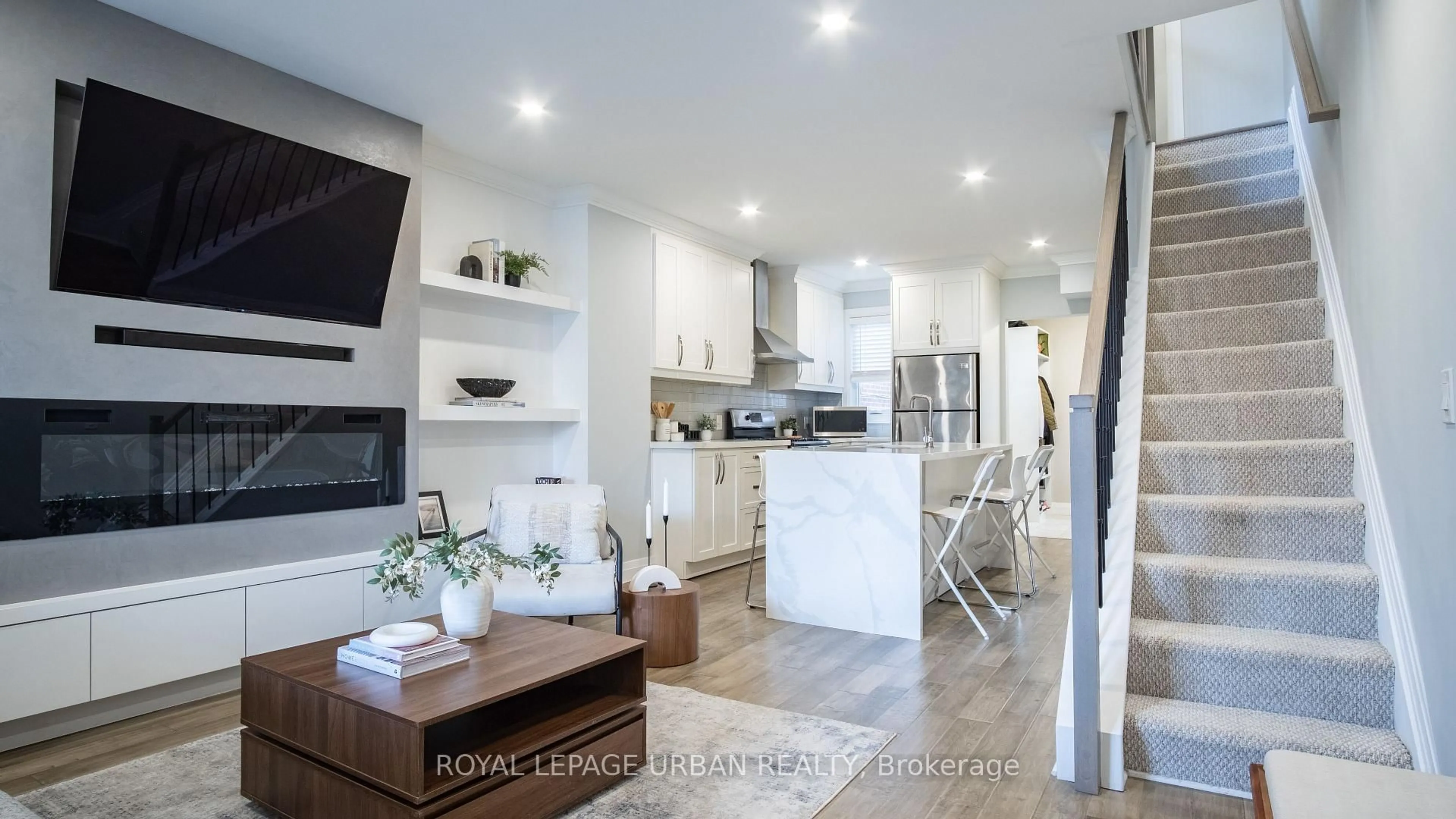 Open concept kitchen, unknown for 1598 Dufferin St, Toronto Ontario M6H 3L6