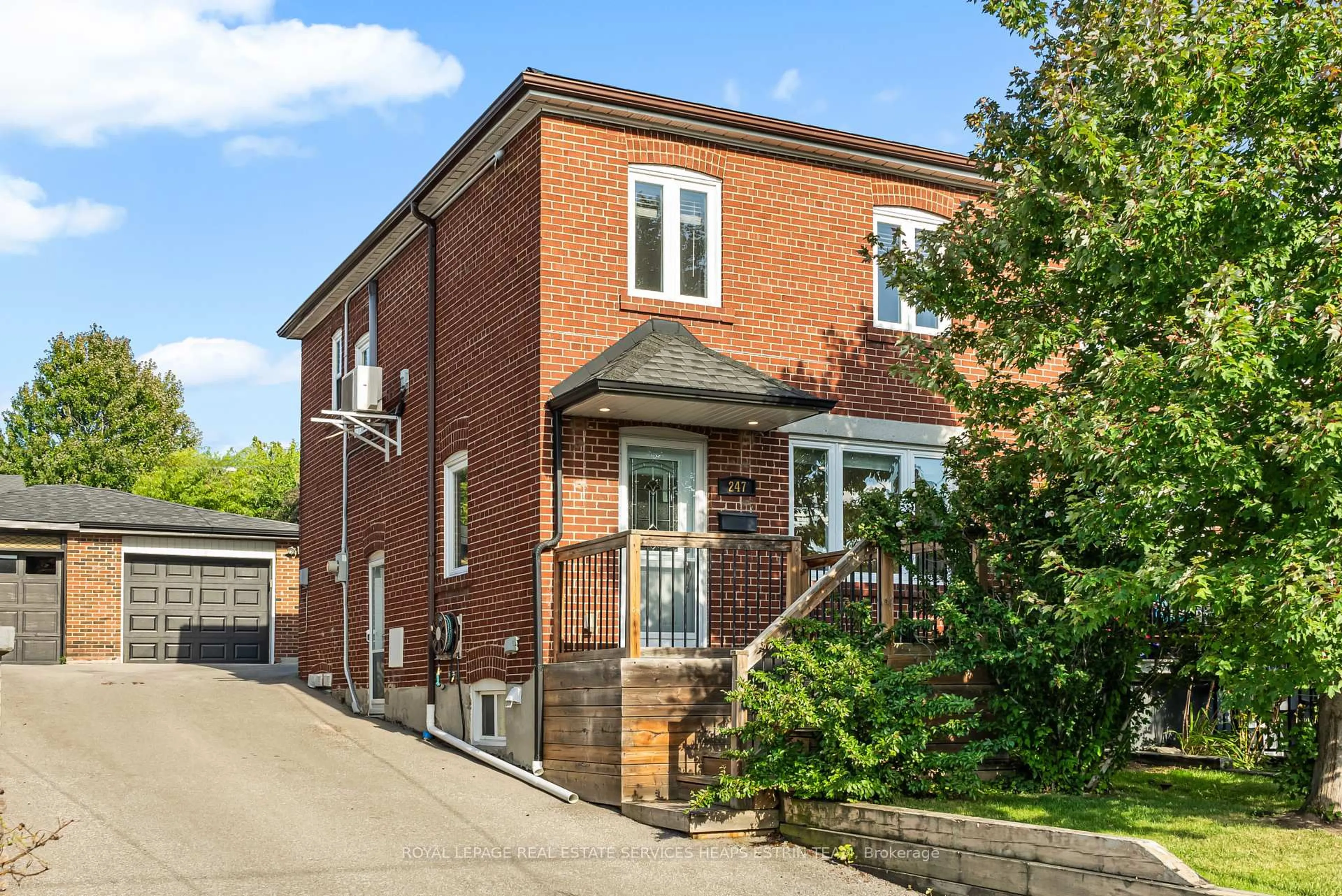 Home with brick exterior material, street for 247 Blackthorn Ave, Toronto Ontario M6N 3H7