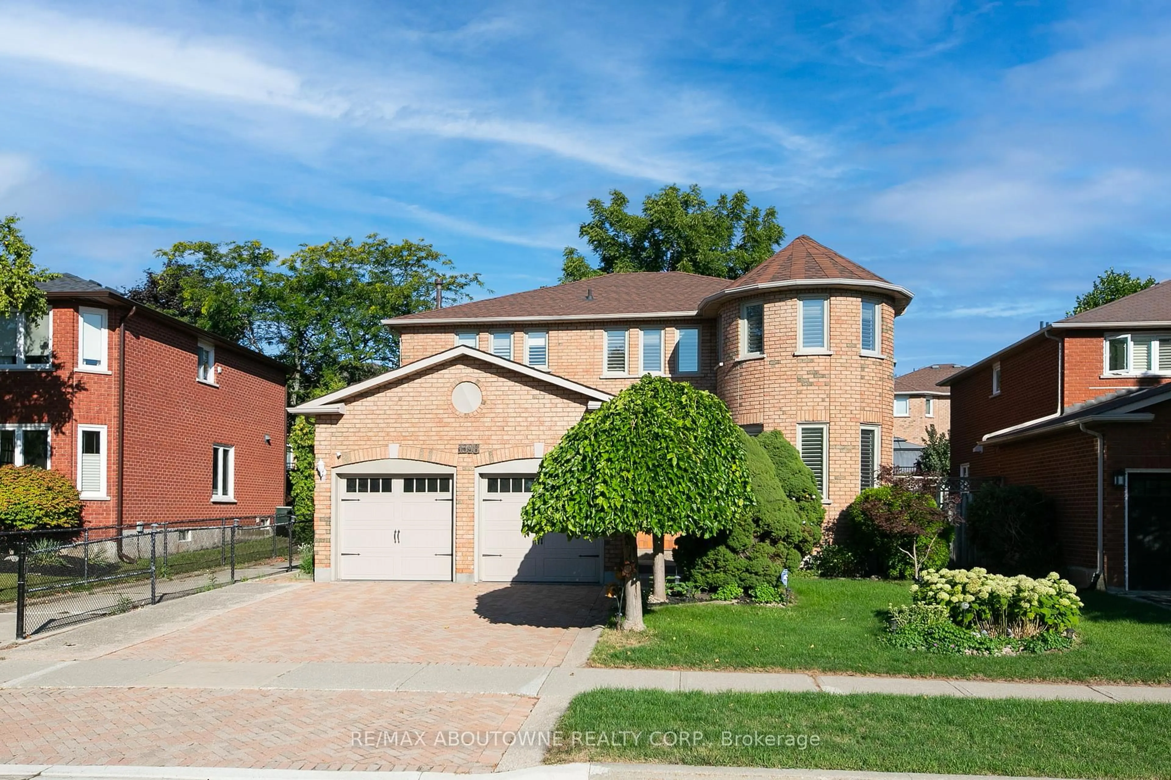 Home with brick exterior material, street for 1398 Winterbourne Dr, Oakville Ontario L6J 7A5