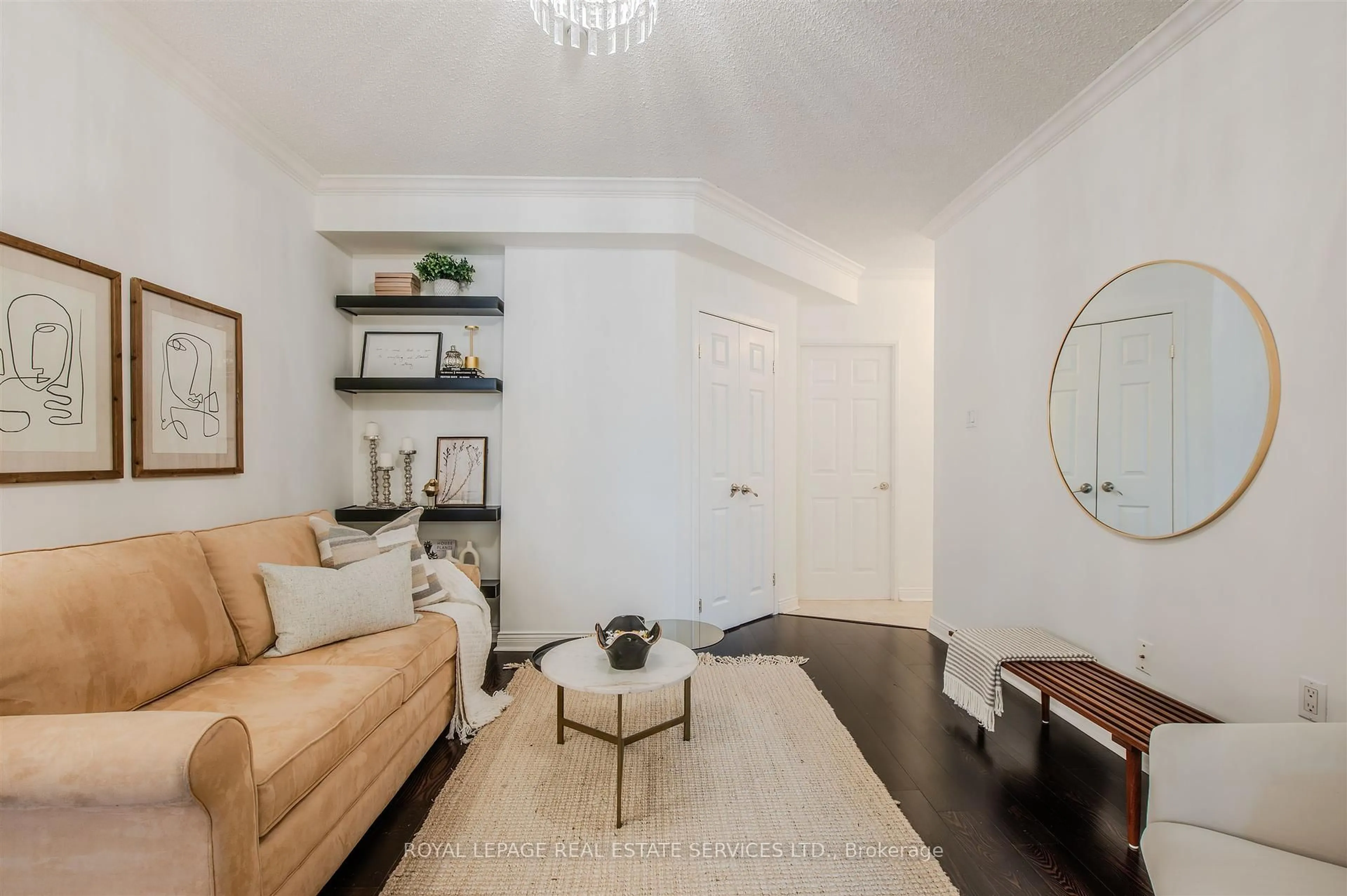 Living room with furniture, unknown for 1110 Walden Circ #111, Mississauga Ontario L5J 4R3