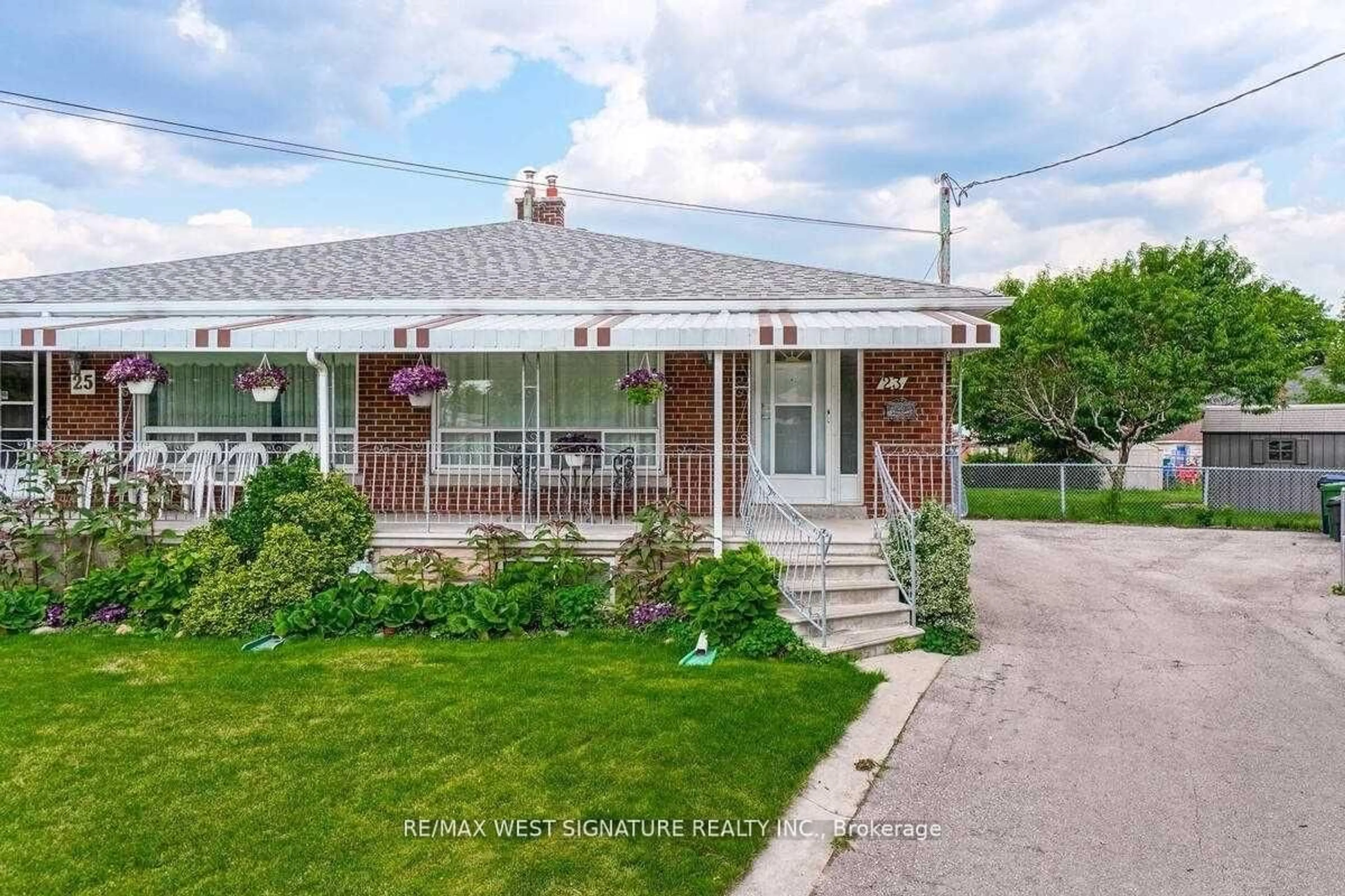 Home with brick exterior material, street for 23 Fernando Rd, Toronto Ontario M9M 2P7