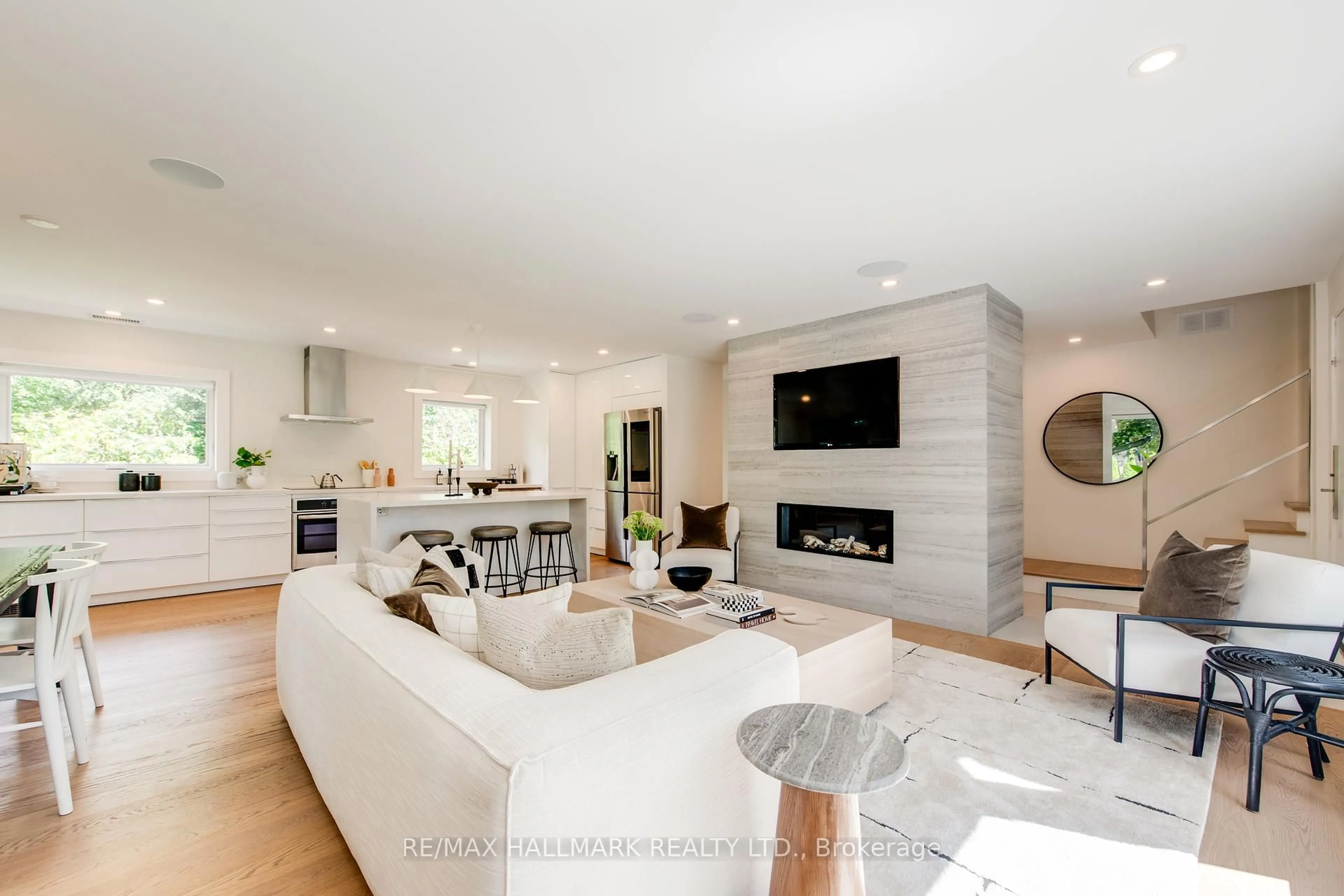 Open concept kitchen, unknown for 23 Fernalroy Blvd, Toronto Ontario M8Z 3W1