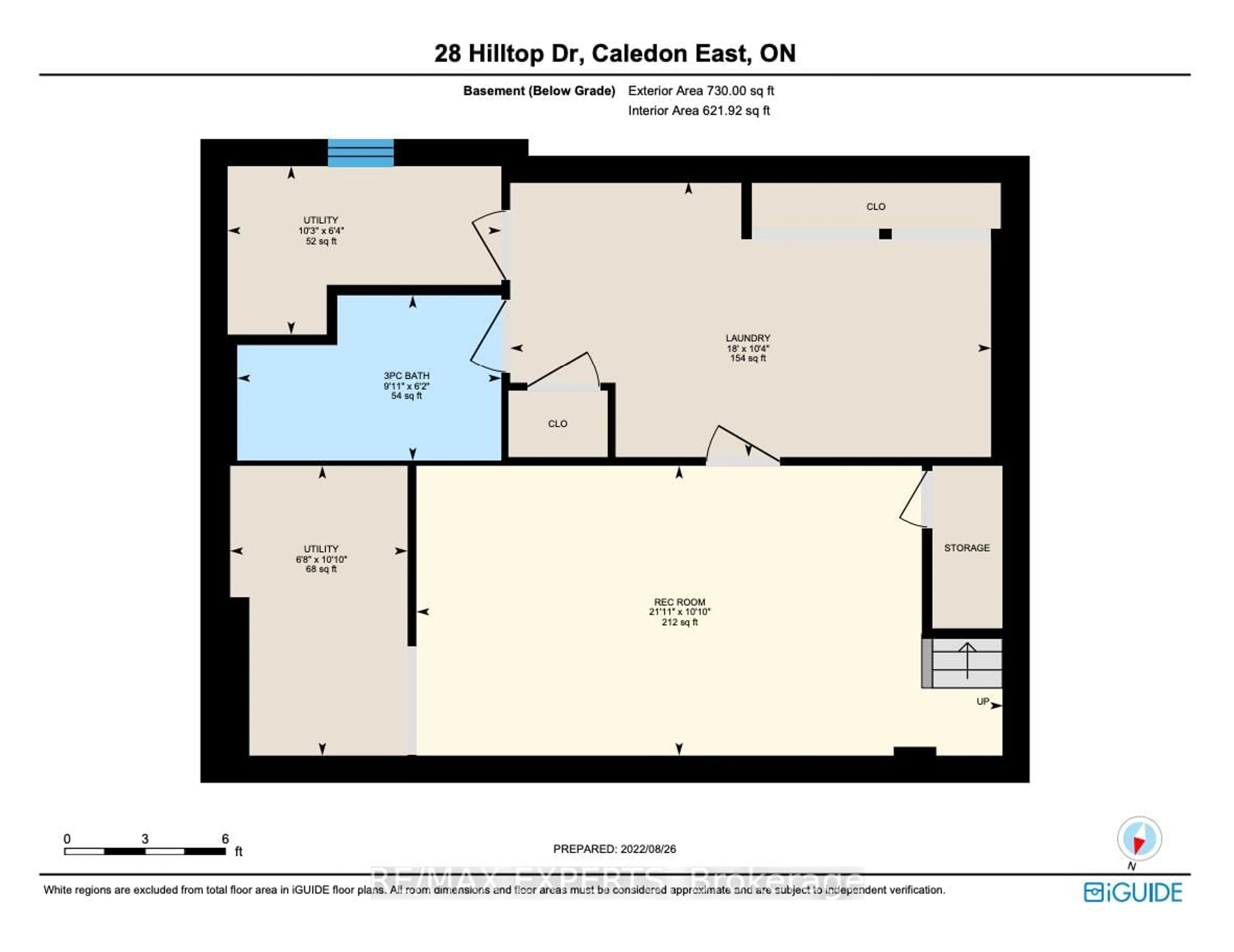 Floor plan for 28 Hilltop Dr, Caledon Ontario L7C 1H6